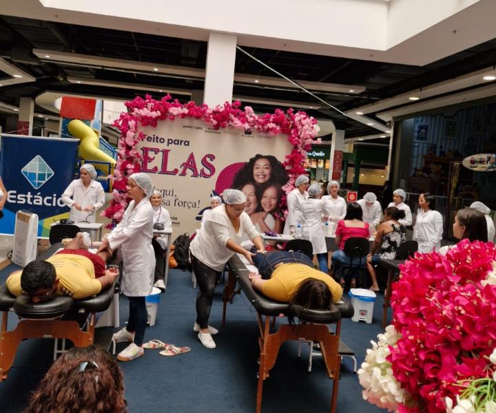 Shopping Metrópole Ananindeua promove ação especial de saúde e bem-estar em comemoração ao Dia da Mulher