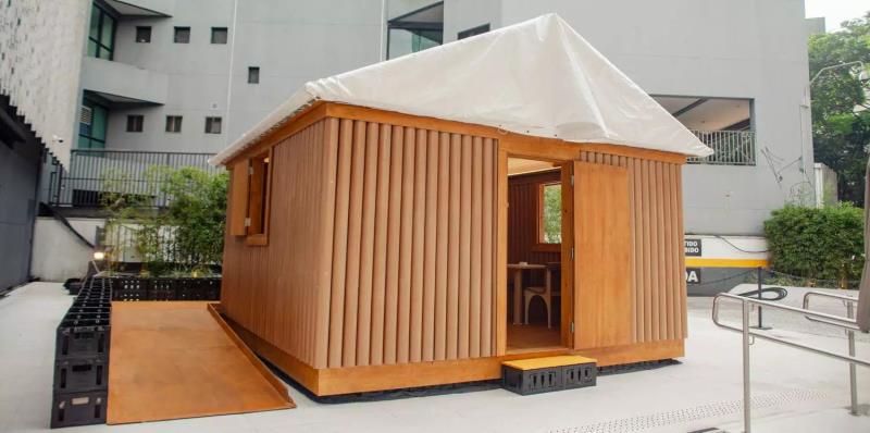 Paper Log House propõe arquitetura de baixo custo e impacto social em Belém