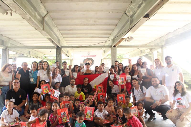 Proteção começa cedo: Futuro Brilhante promove manhã lúdica para crianças e famílias em Ananindeua