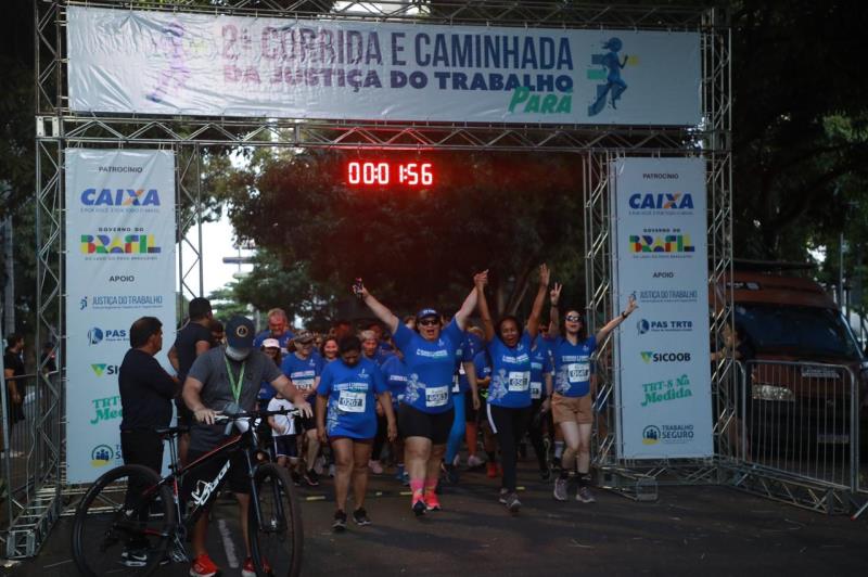 2ª Corrida e Caminhada da Justiça do Trabalho leva centenas de pessoas para as ruas de Belém