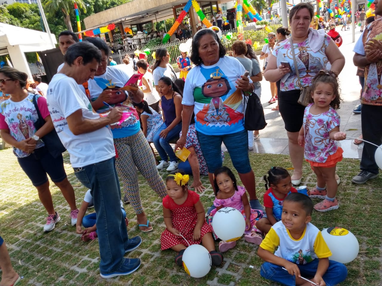 Prefeitura realiza ação de combate ao trabalho infantil no Círio das Crianças