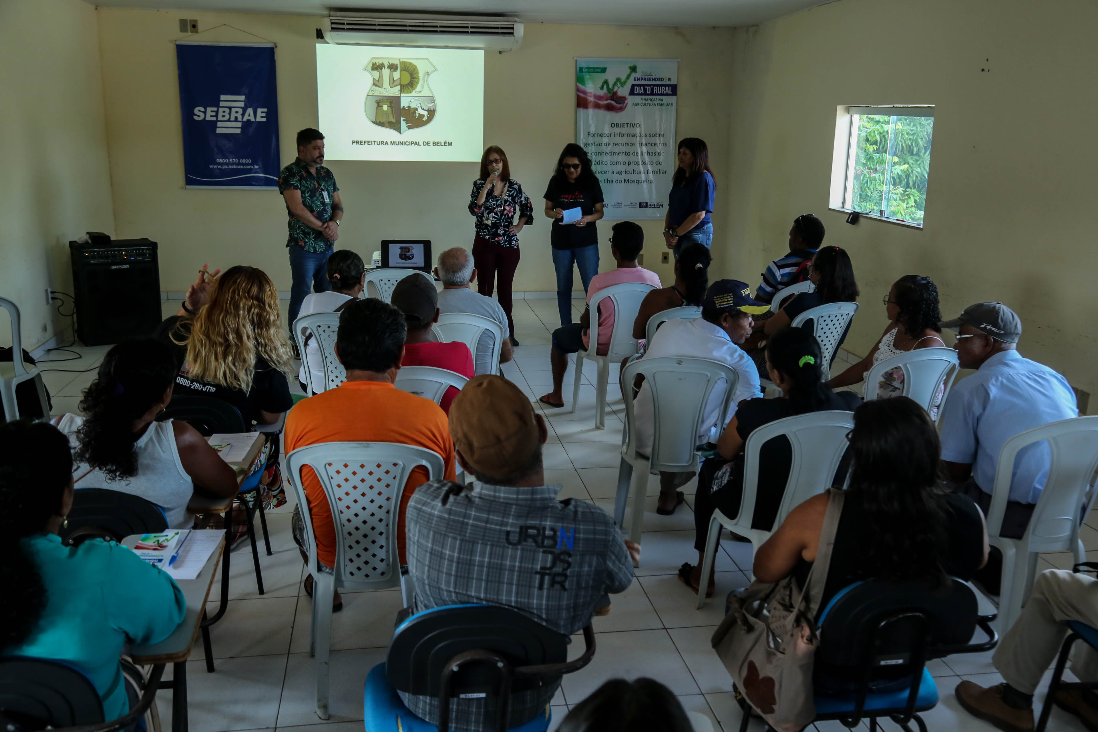 Prefeitura de Belém promove ciclo de palestras para produtores rurais de Mosqueiro