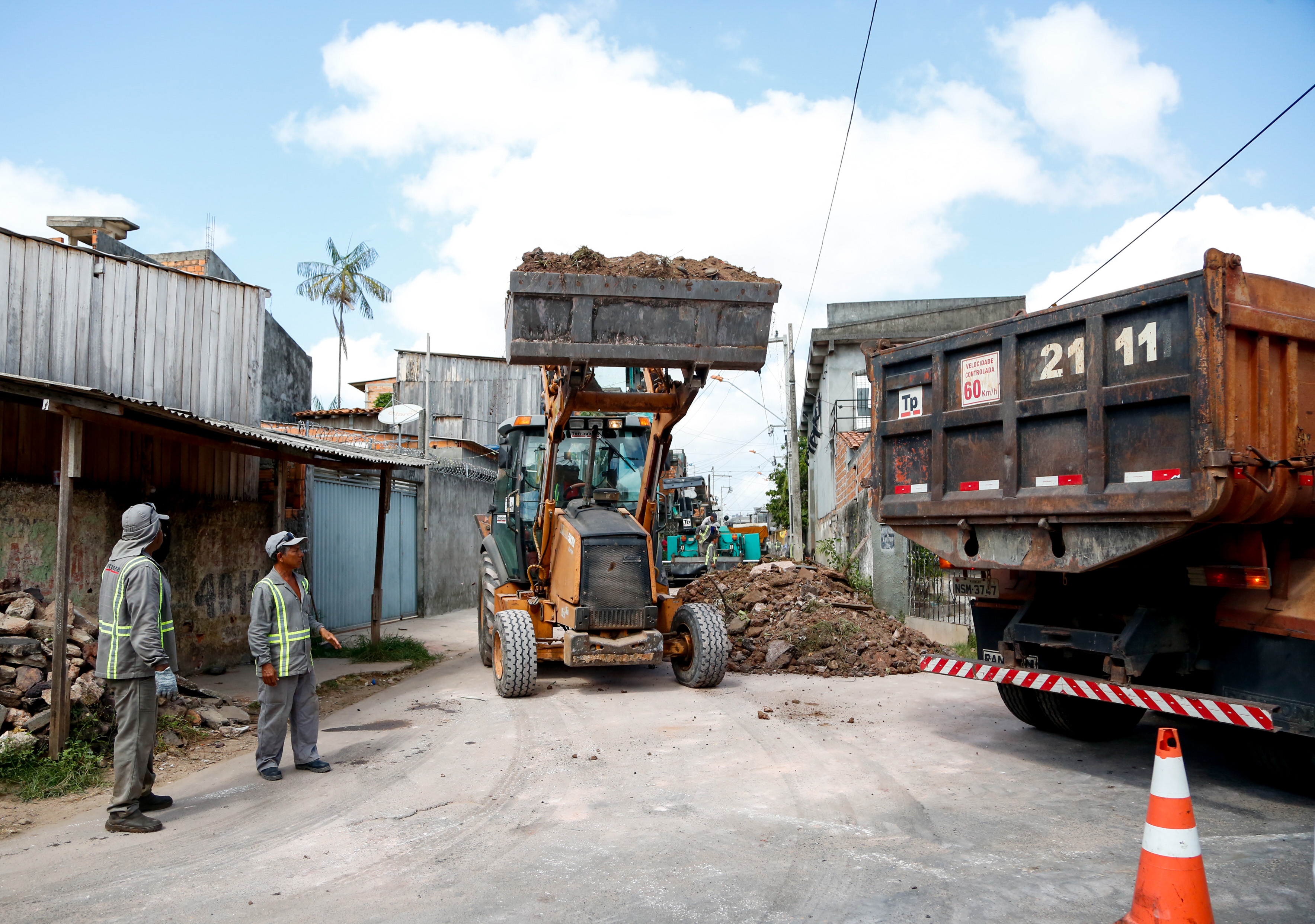Obras de recapeamento asfáltico beneficiam moradores do Guamá