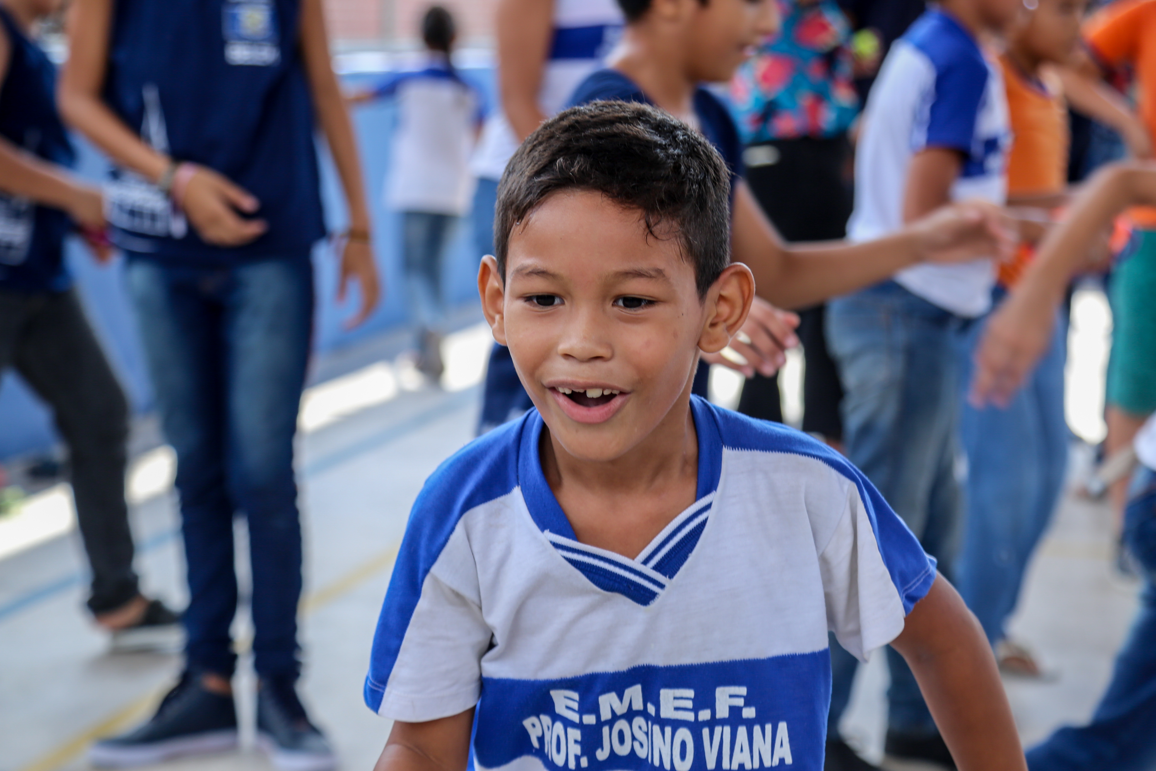 “Teia dos Saberes” combina ensino e recreação na Escola Josino Viana