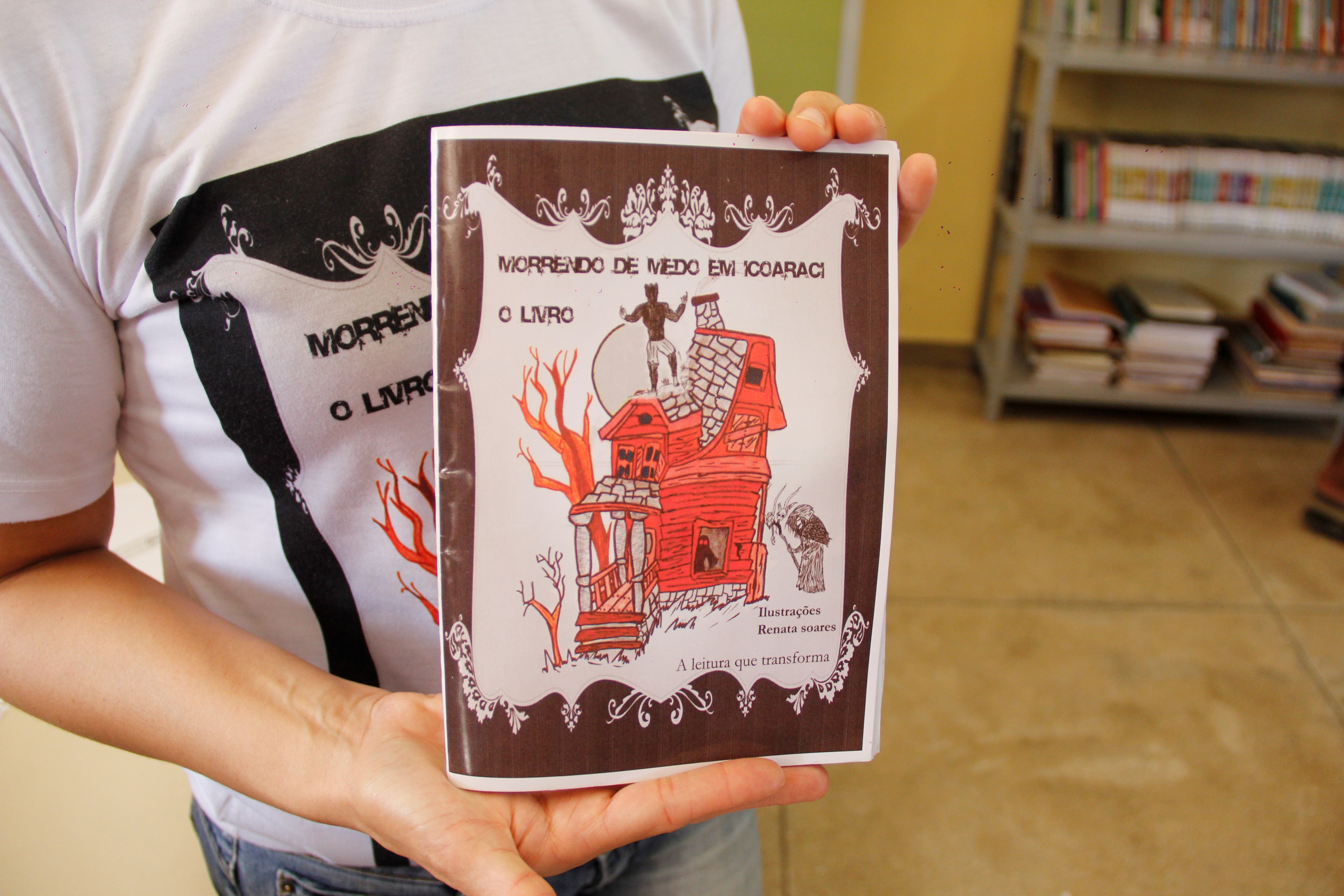 Alunos de escola municipal lançam livro sobre as lendas de Icoaraci