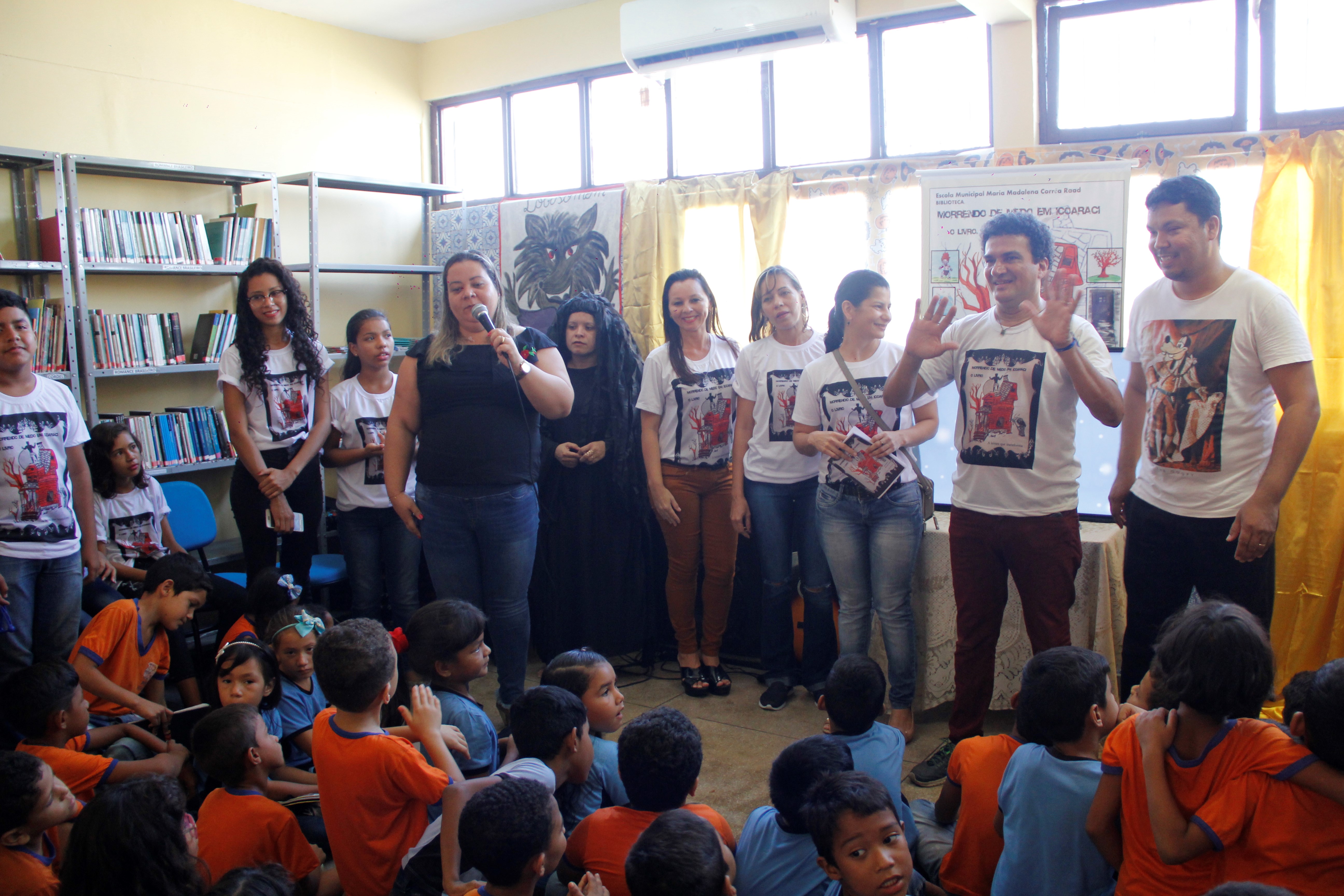 Alunos de escola municipal lançam livro sobre as lendas de Icoaraci
