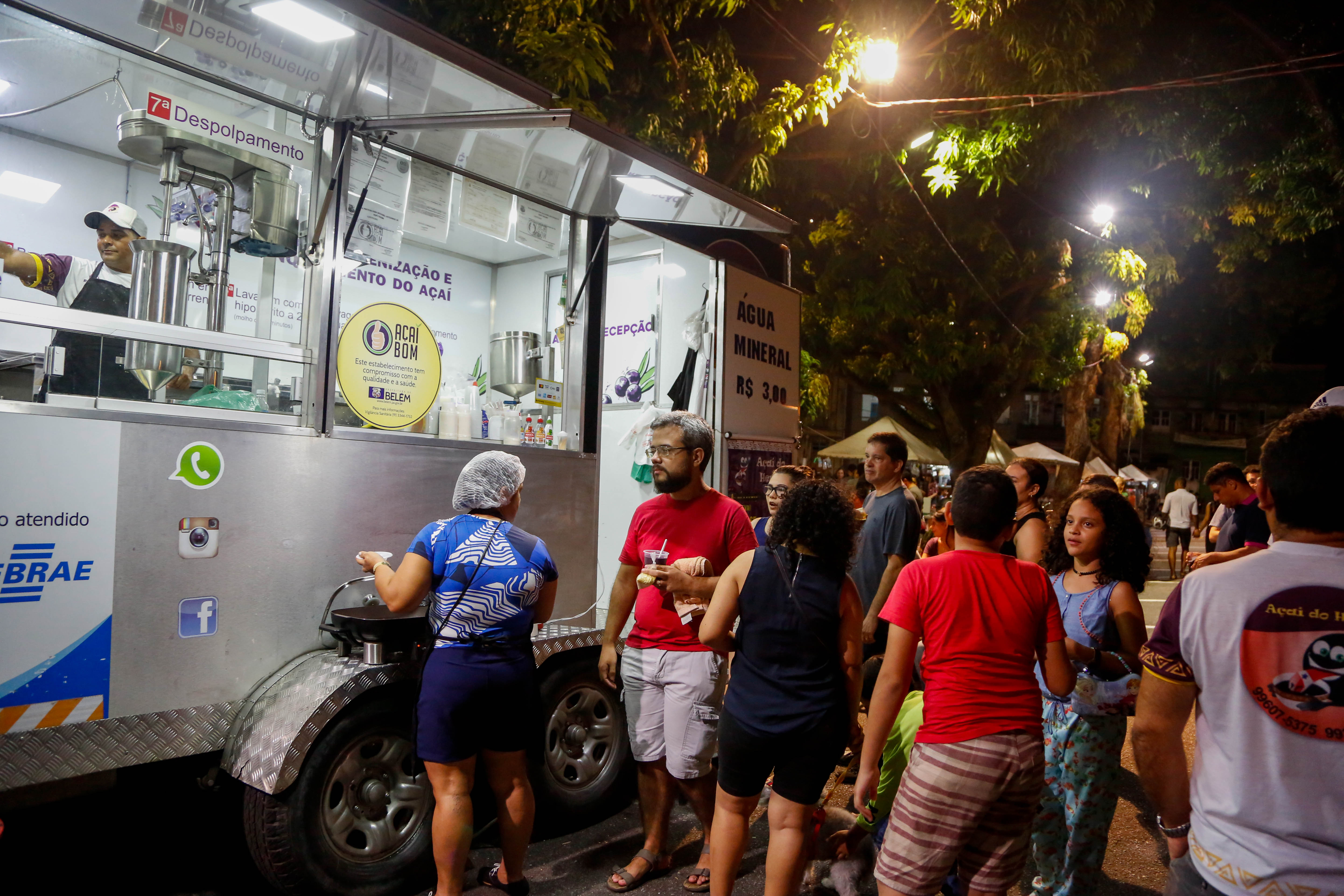 Primeiro dia do Circuito Gastronômico de Belém movimenta o Complexo Feliz Lusitânia