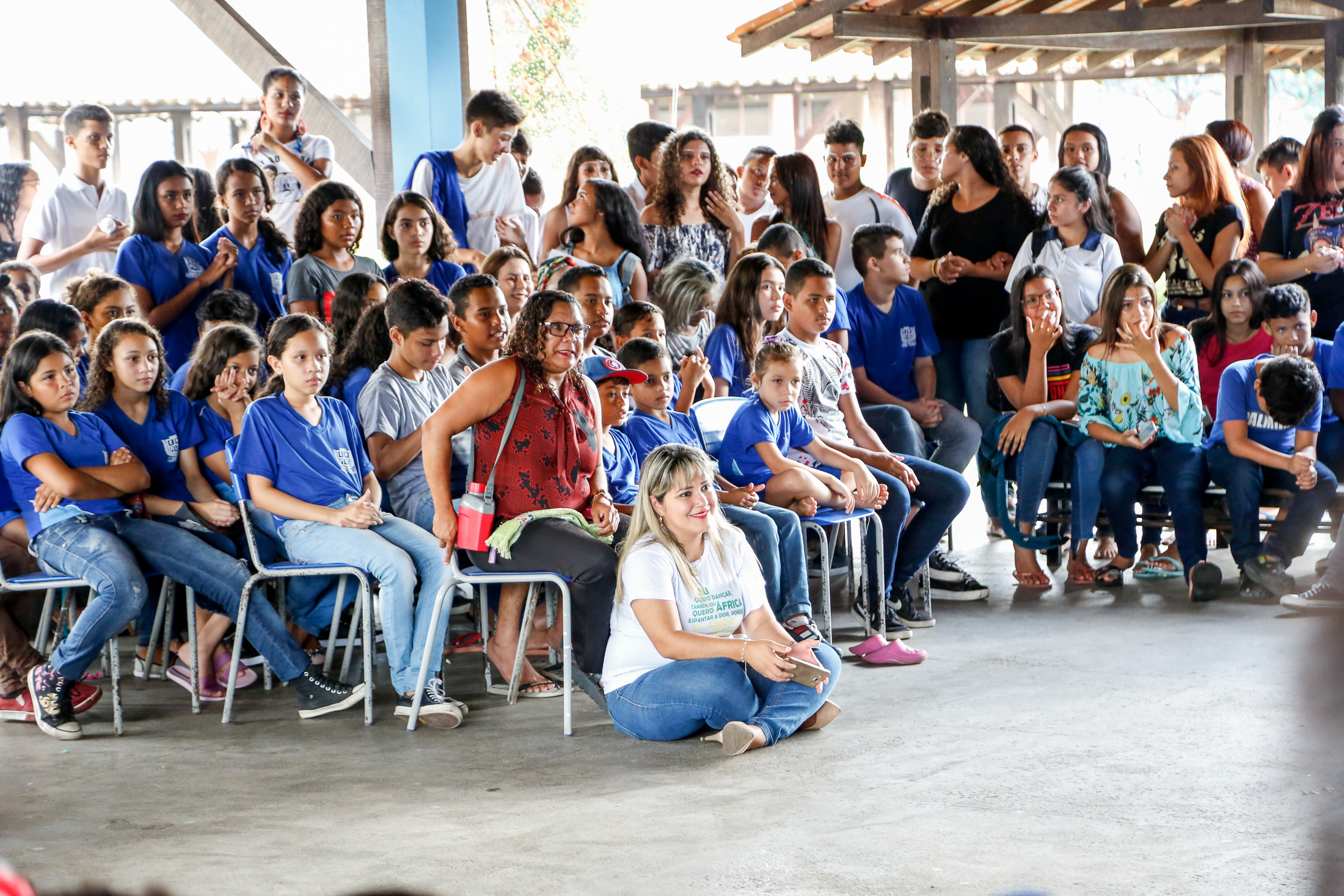Alunos da escola Palmira Lins de Carvalho celebram o Dia da Consciência Negra 