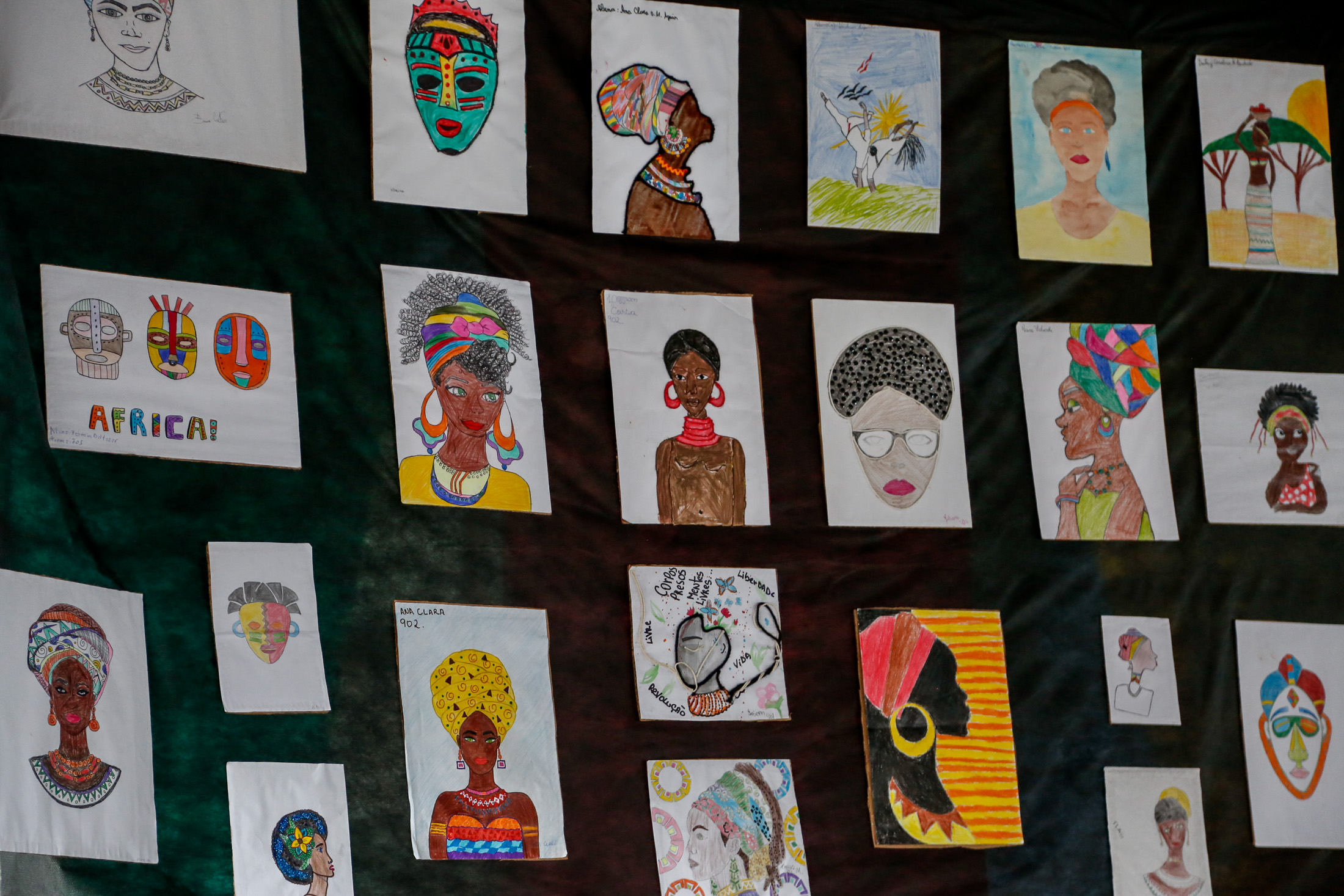 Alunos da escola Palmira Lins de Carvalho celebram o Dia da Consciência Negra 