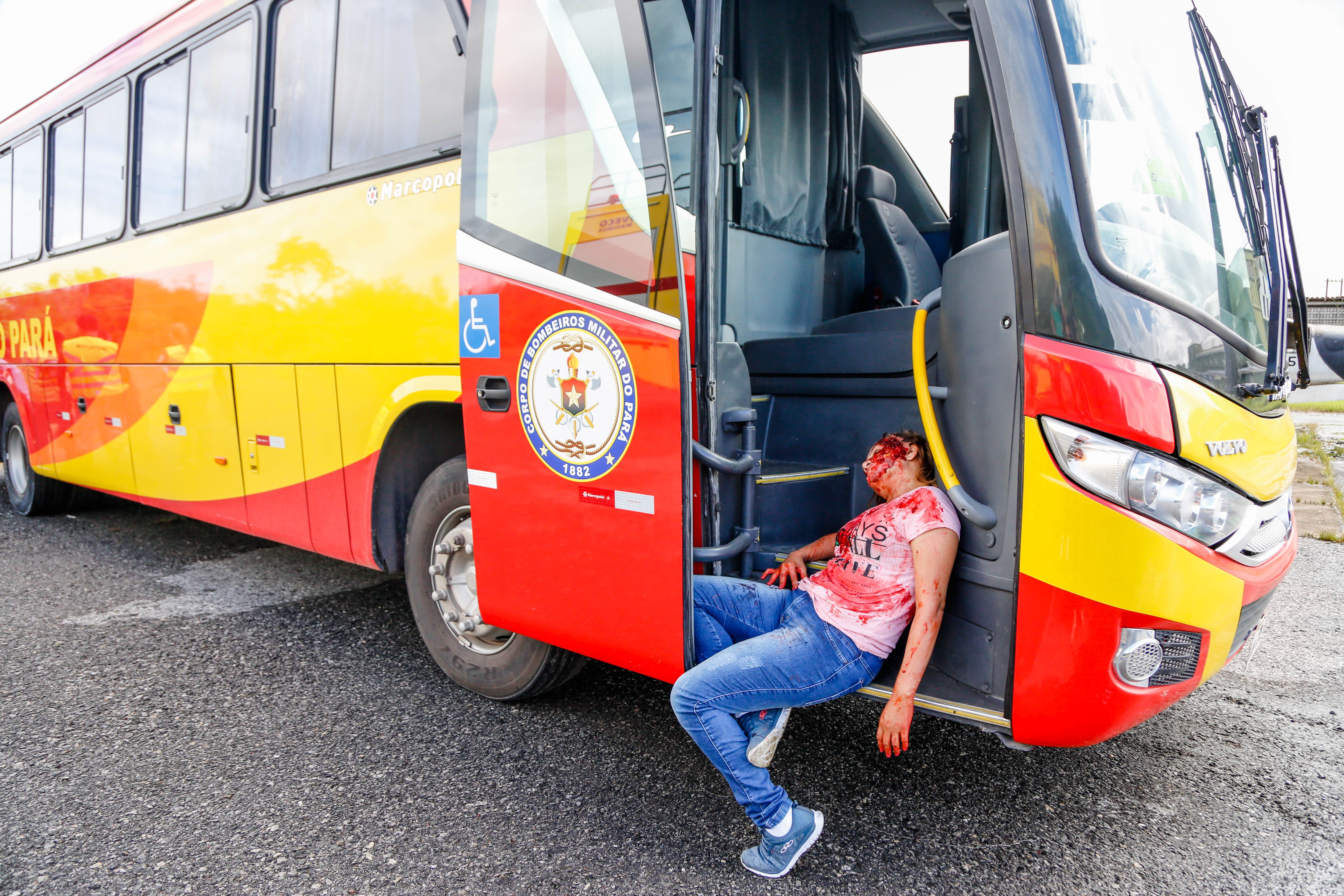 Samu 192 treina equipes para atuação em acidentes com várias vítimas