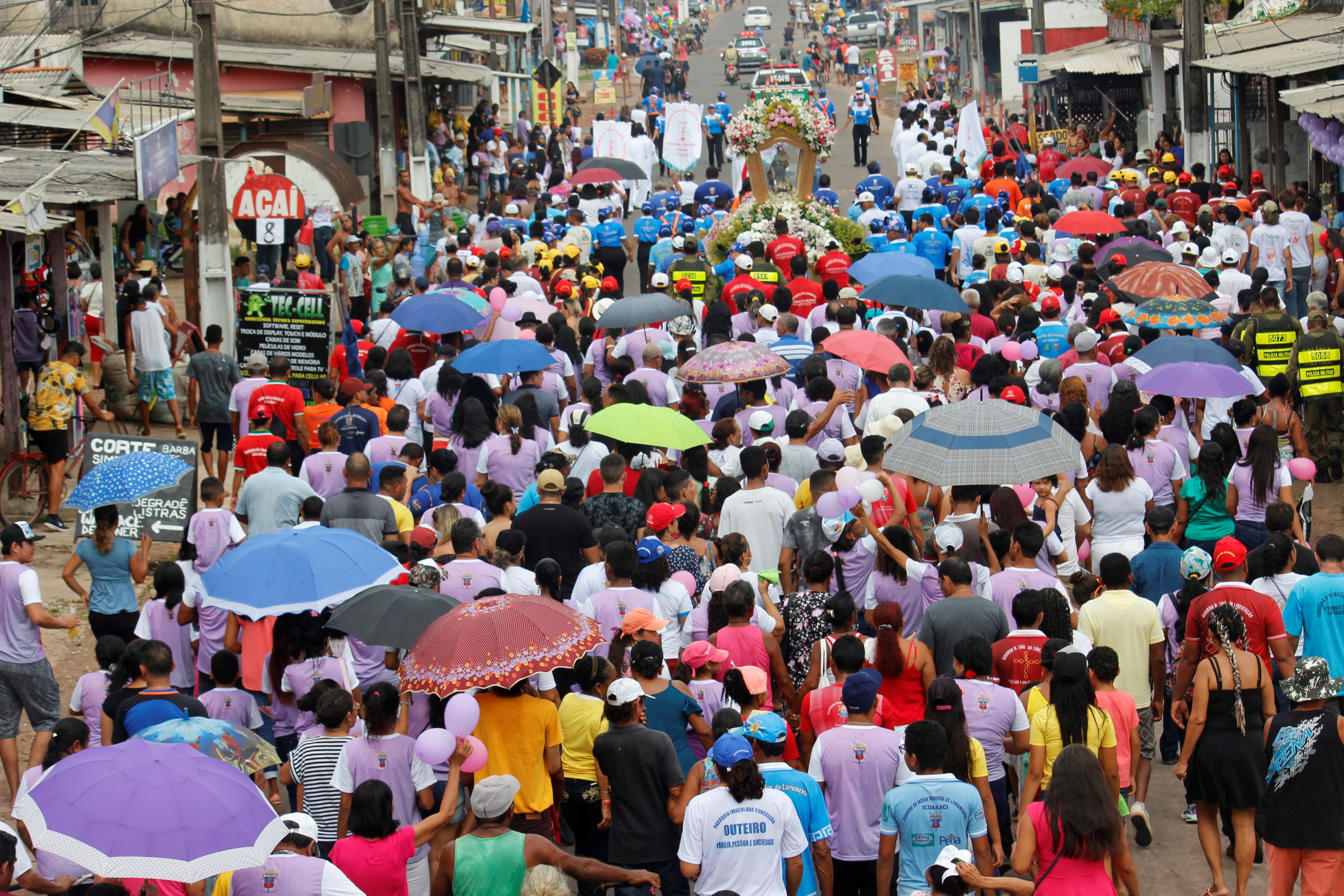 Fé e emoção marcam 65º Círio da Imaculada Conceição em Outeiro