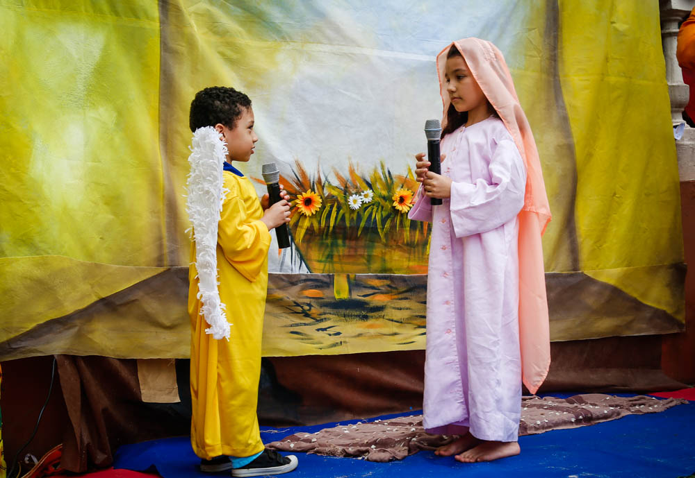 Auto de Natal do Crie reúne centenas de crianças no Horto Municipal