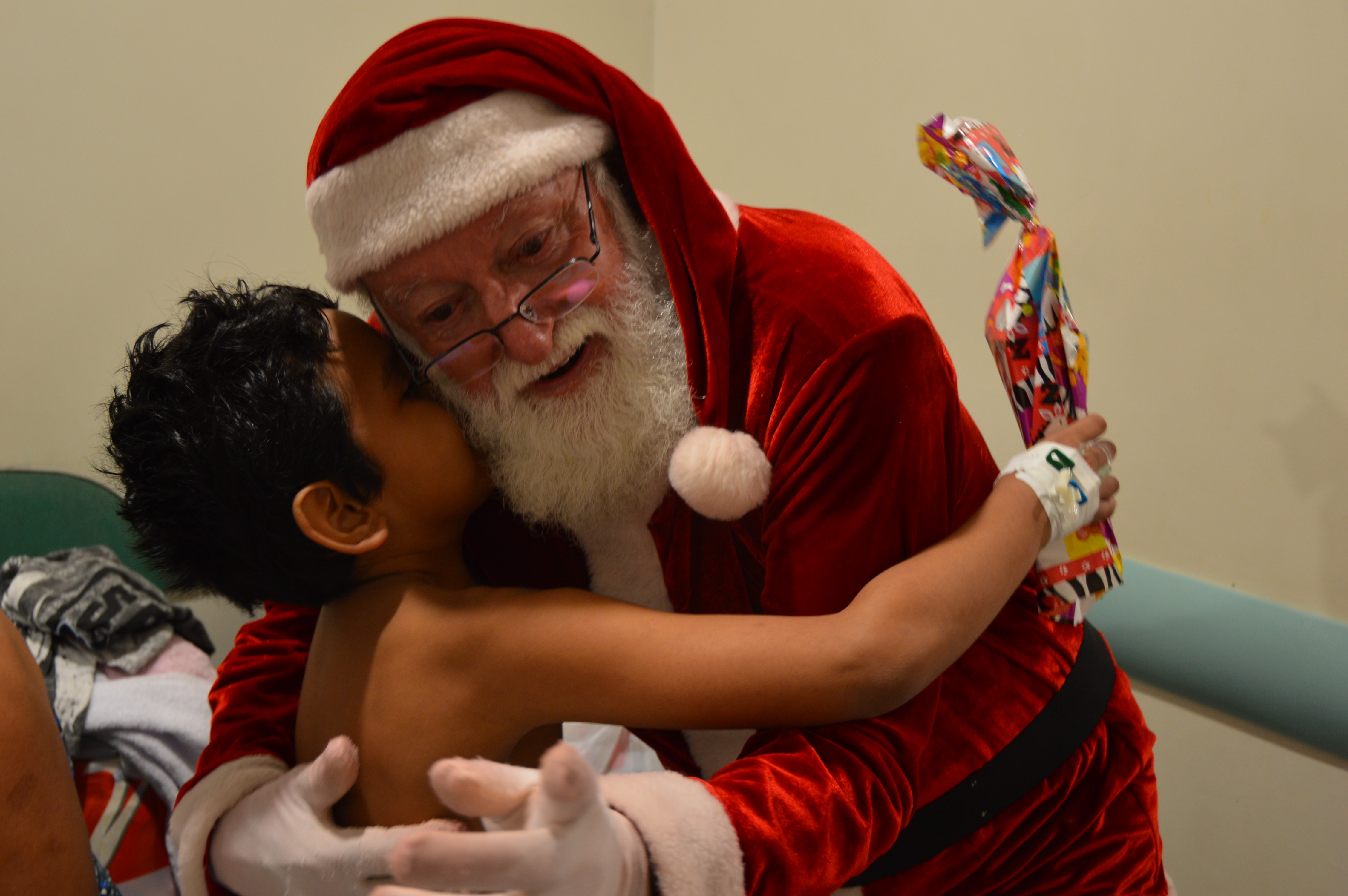 Natal antecipado faz a alegria de pacientes do HPSM Mário Pinotti