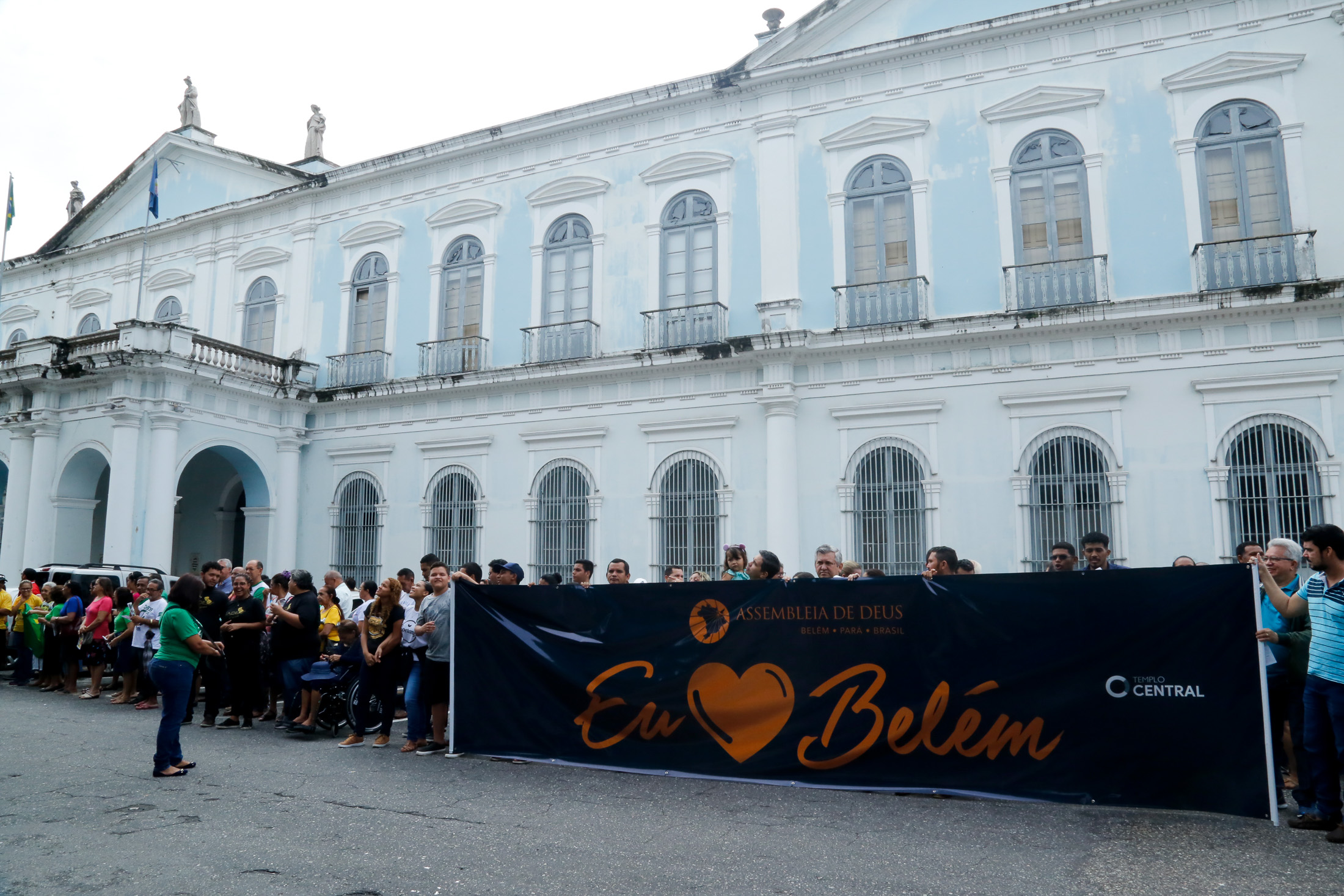 Prefeitura de Belém inicia o dia com programação especial de aniversário