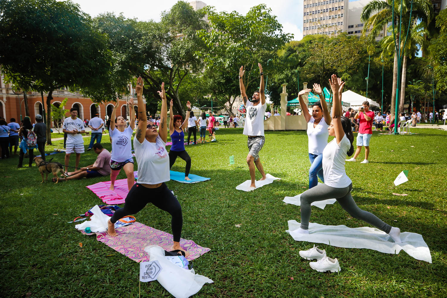 Atividades terapêuticas marcam campanha Janeiro Branco da Prefeitura de Belém