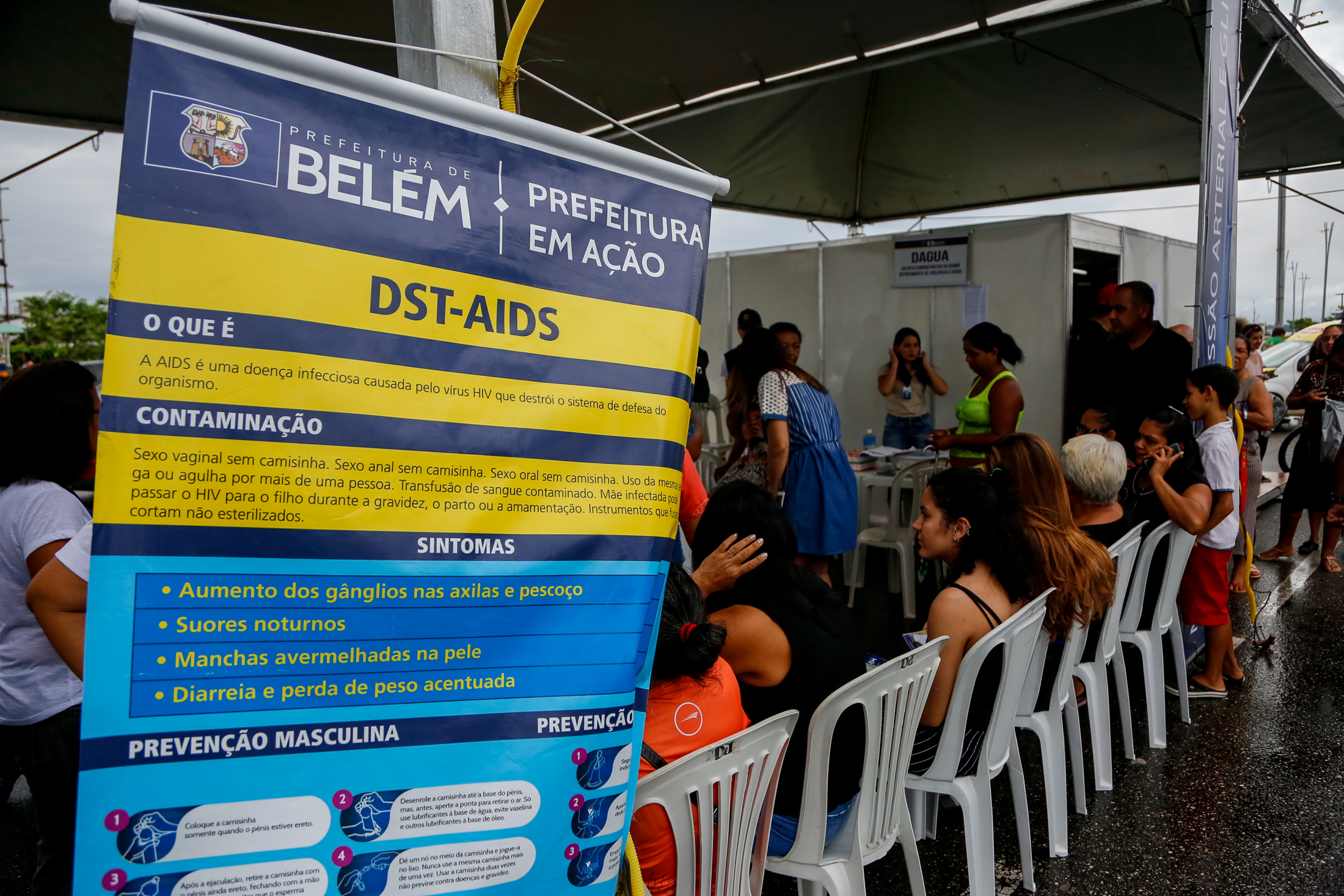 Prefeitura de Belém participa de evento levando serviços à comunidade