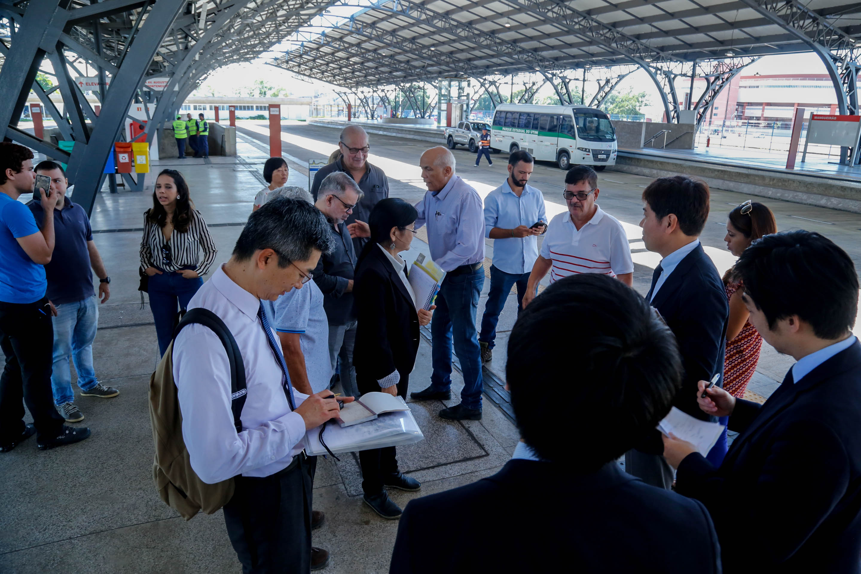 Representantes do Ministério dos Transportes do Japão elogiam projeto BRT Belém
