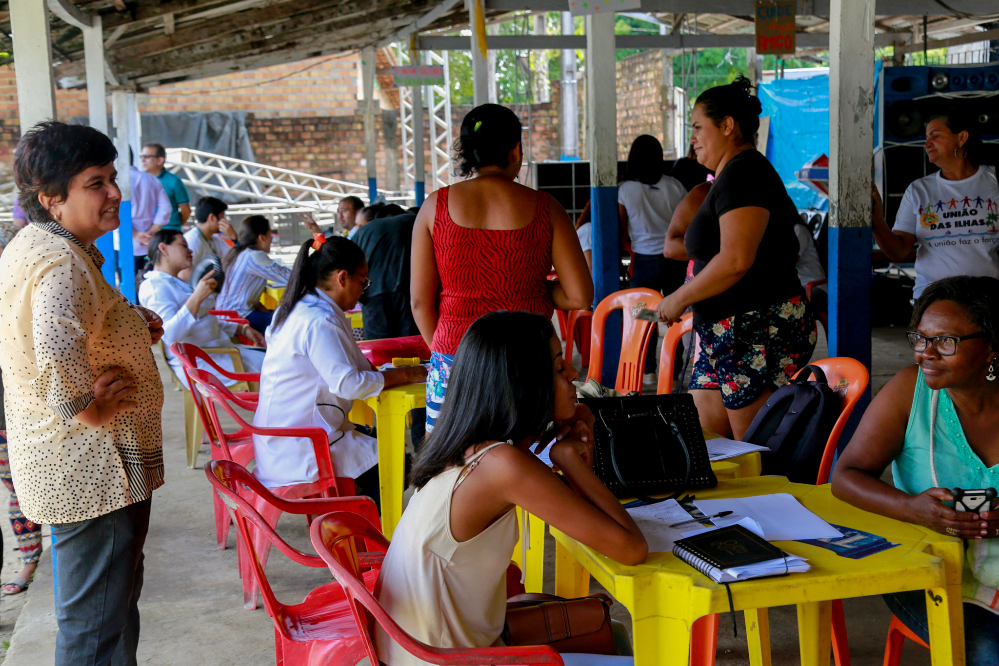Comunidade Fidélis, em Outeiro, recebe diversas ações de cidadania