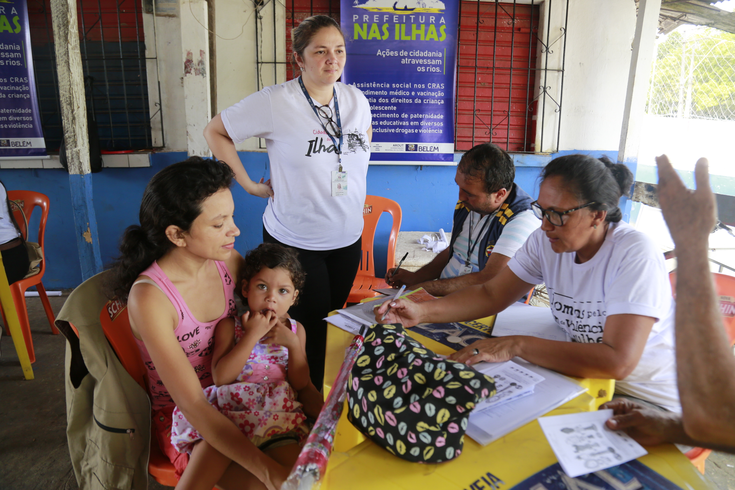 Comunidade Fidélis, em Outeiro, recebe diversas ações de cidadania
