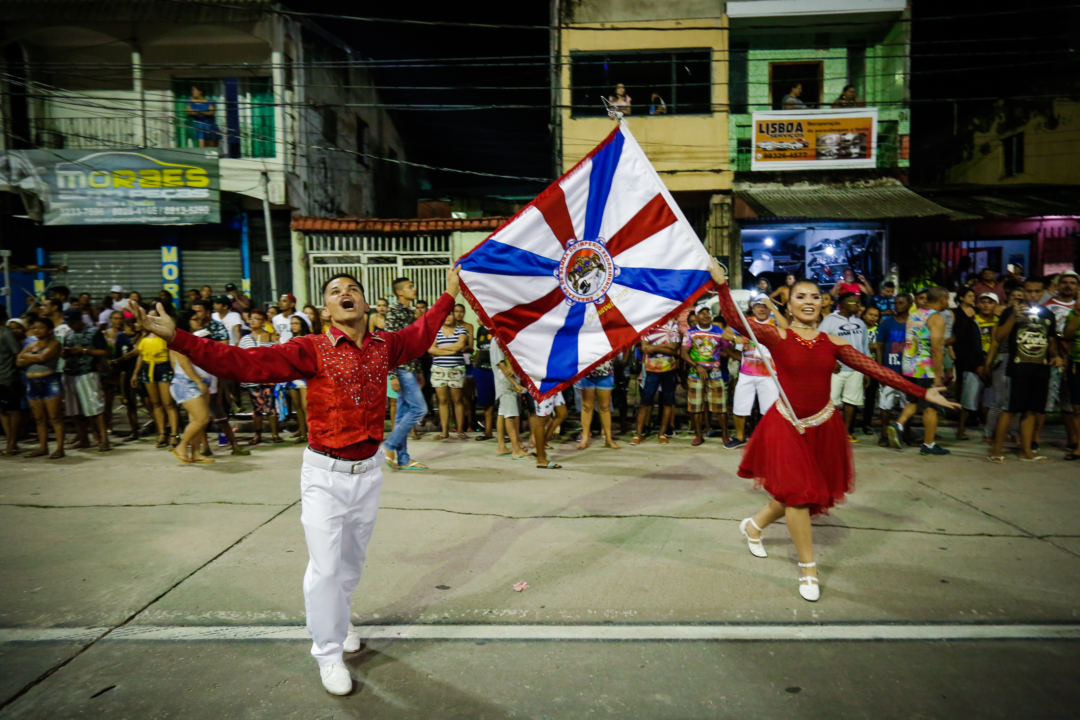 Primeiro dia de ensaio técnico das escolas de samba de Belém lota a Aldeia Amazônica