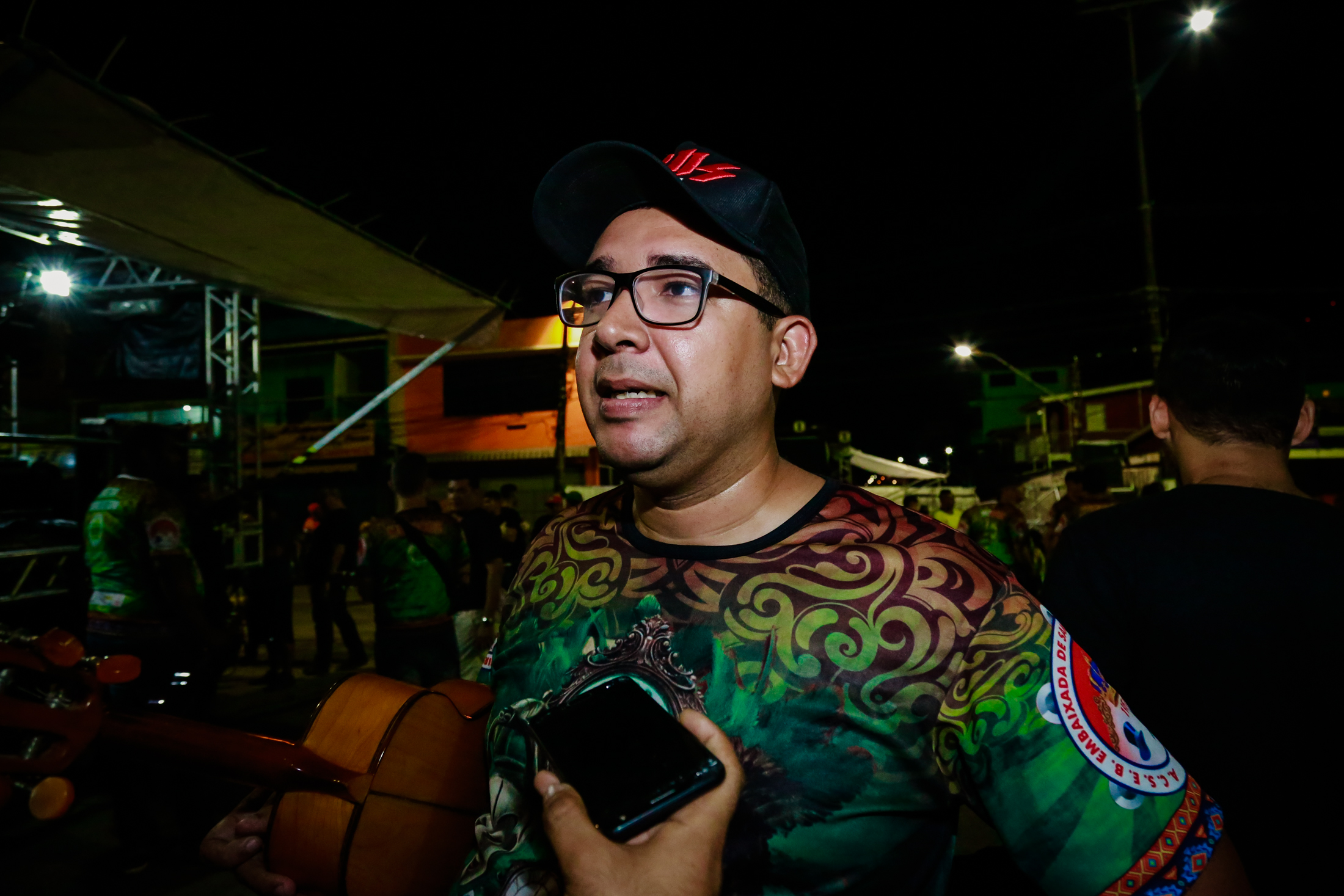 Primeiro dia de ensaio técnico das escolas de samba de Belém lota a Aldeia Amazônica