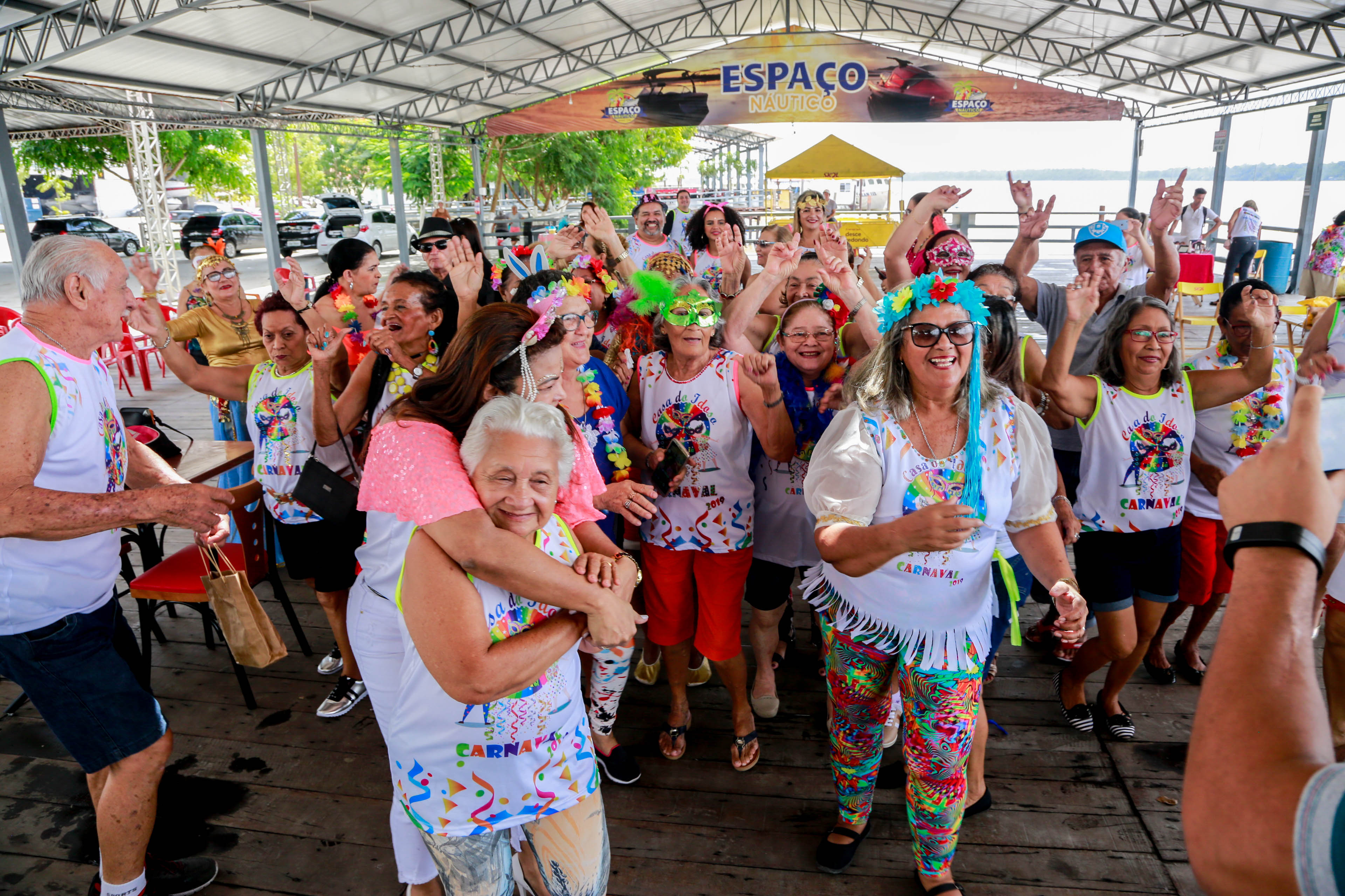 Idosos atendidos pela Sesma têm programação especial de carnaval