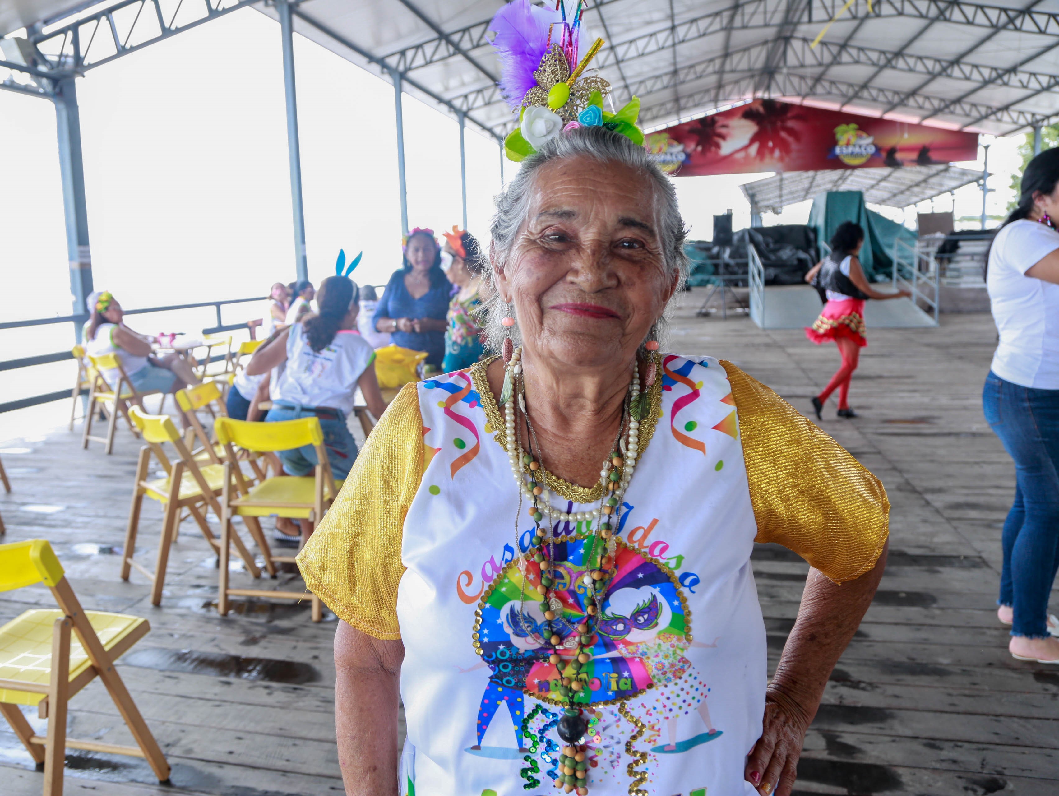 Idosos atendidos pela Sesma têm programação especial de carnaval
