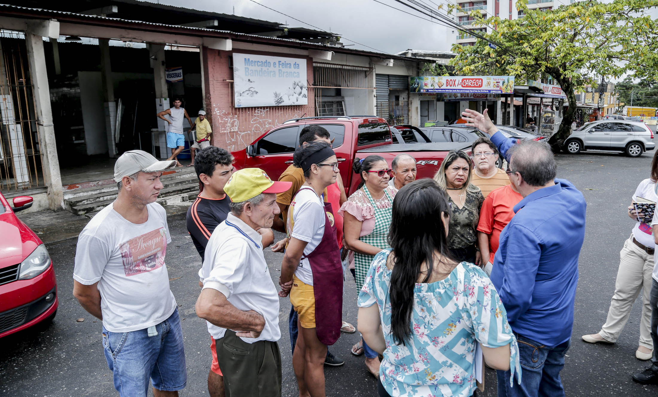 Prefeitura de Belém irá criar novo acesso ao estacionamento da feira da Bandeira Branca
