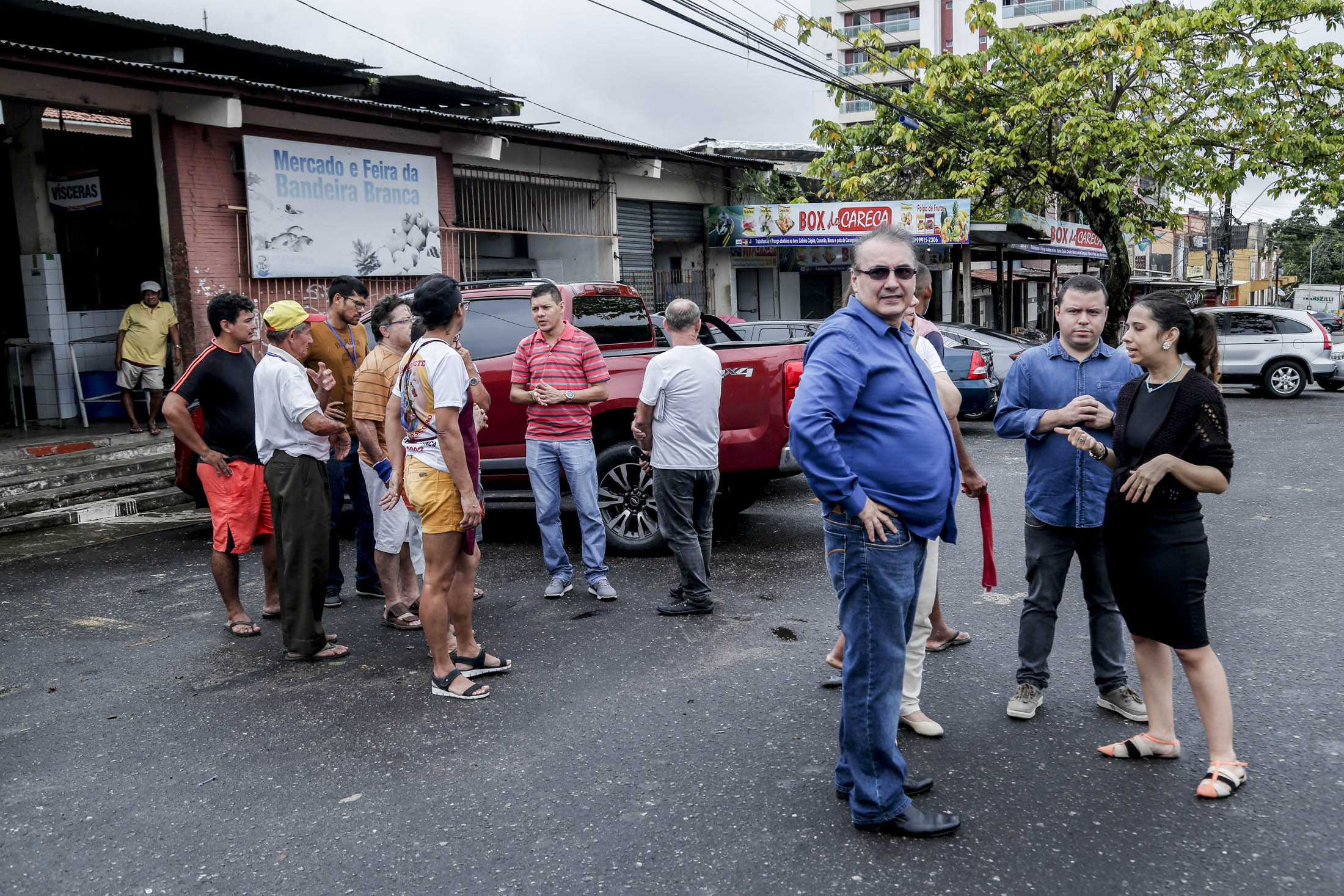Prefeitura de Belém irá criar novo acesso ao estacionamento da feira da Bandeira Branca