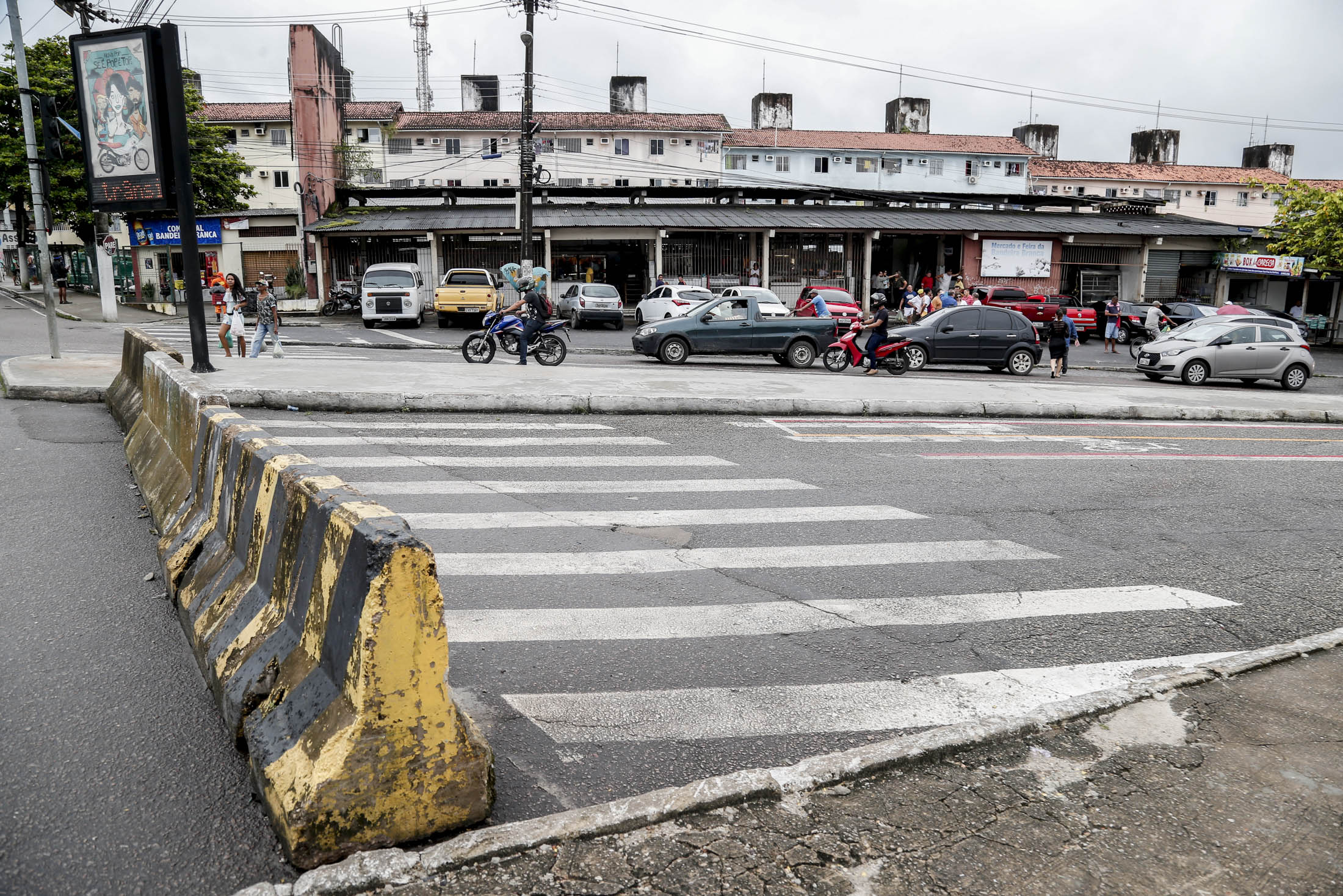 Prefeitura de Belém irá criar novo acesso ao estacionamento da feira da Bandeira Branca