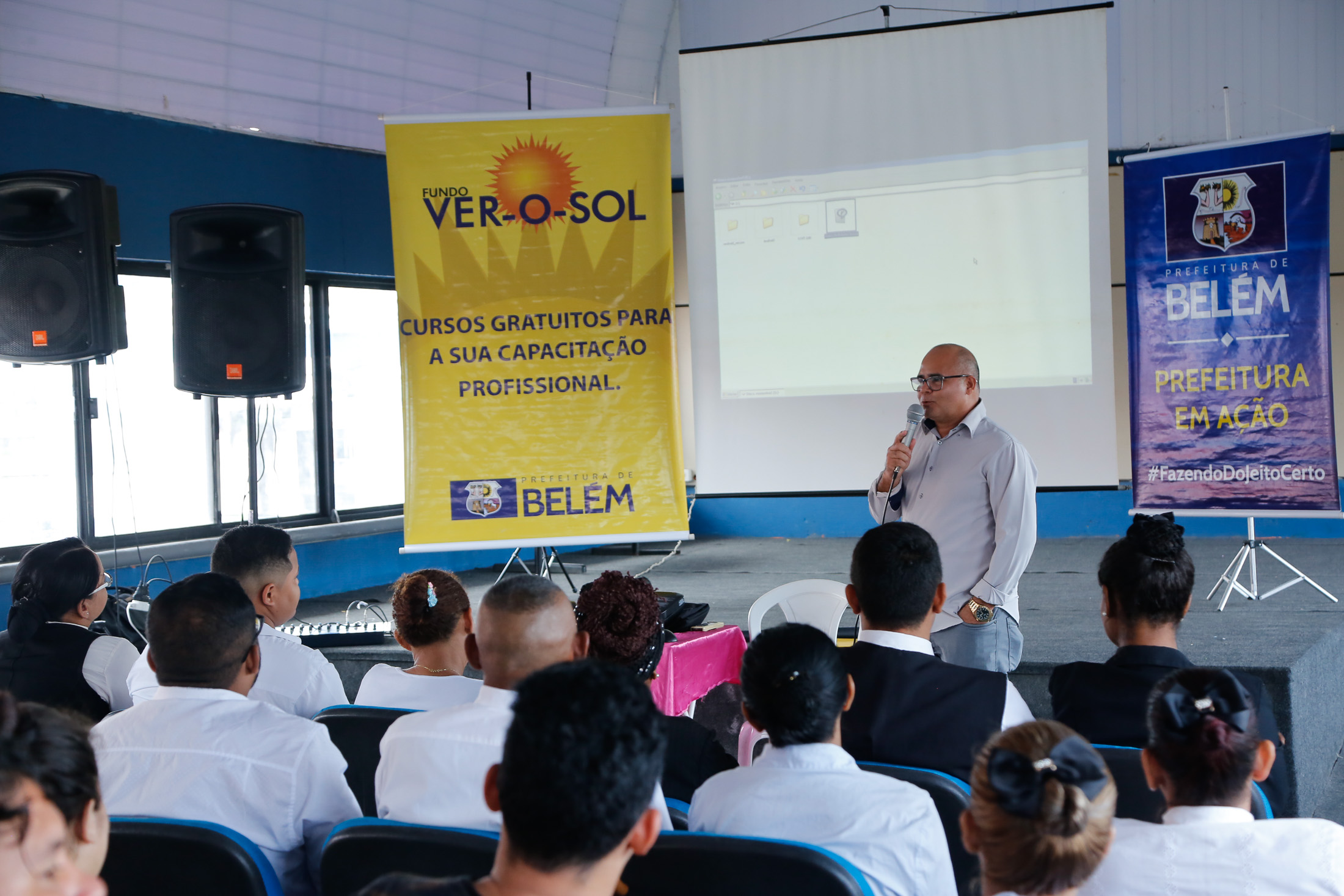 Cursos do Fundo Ver-o-Sol oferecem qualificação, certificação e oportunidade para todos