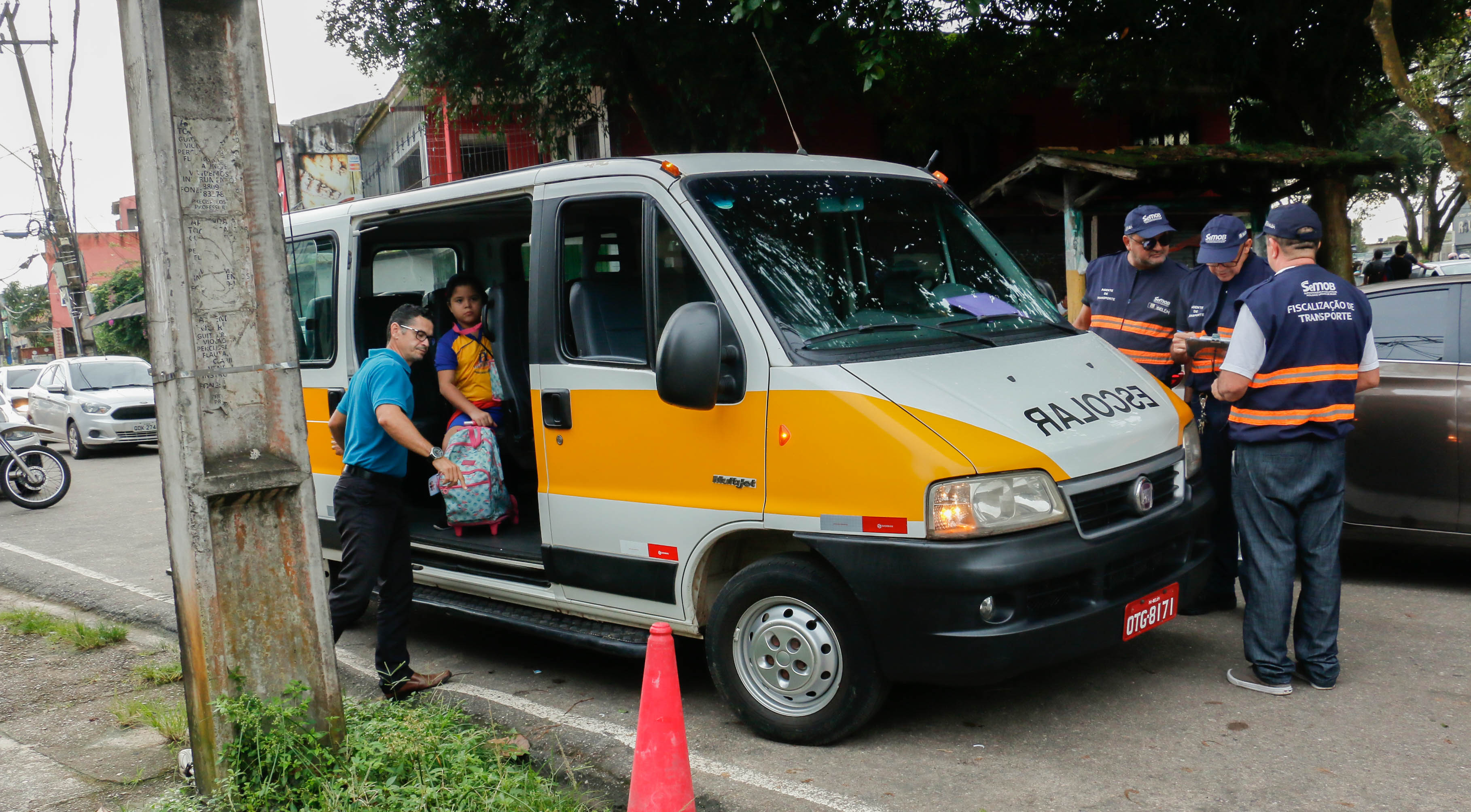 Serviço de transporte escolar é fiscalizado pela SeMOB
