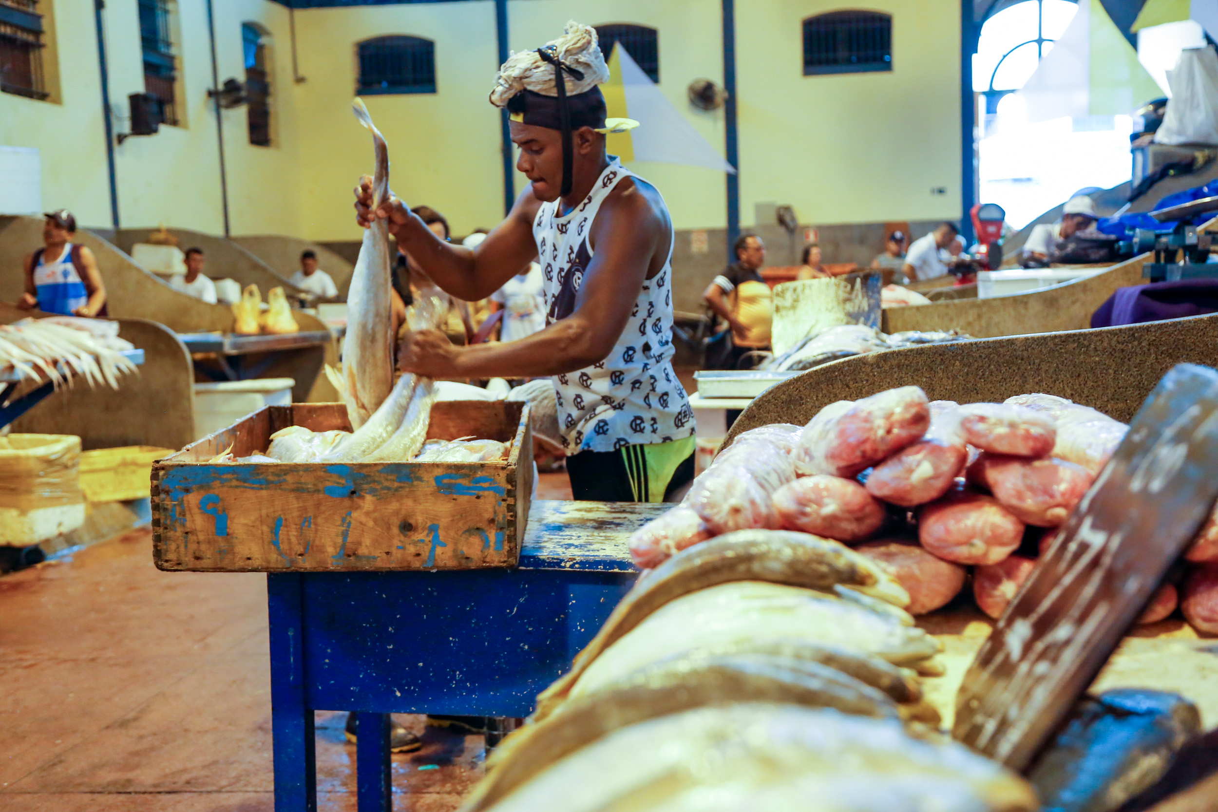 Preço do pescado cai nos mercados municipais de Belém