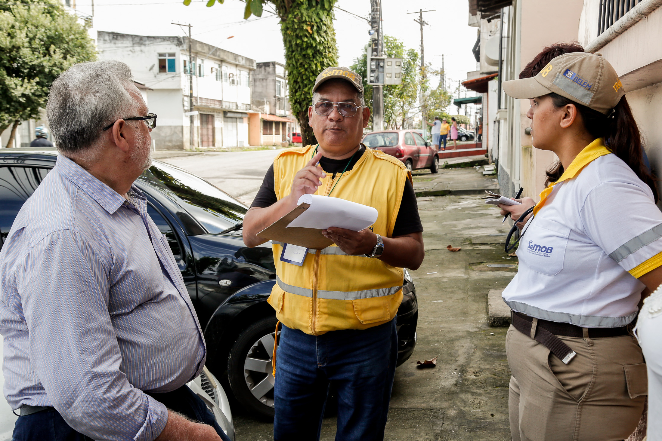 SeMOB faz pesquisa sobre mudança viária no bairro do Telégrafo