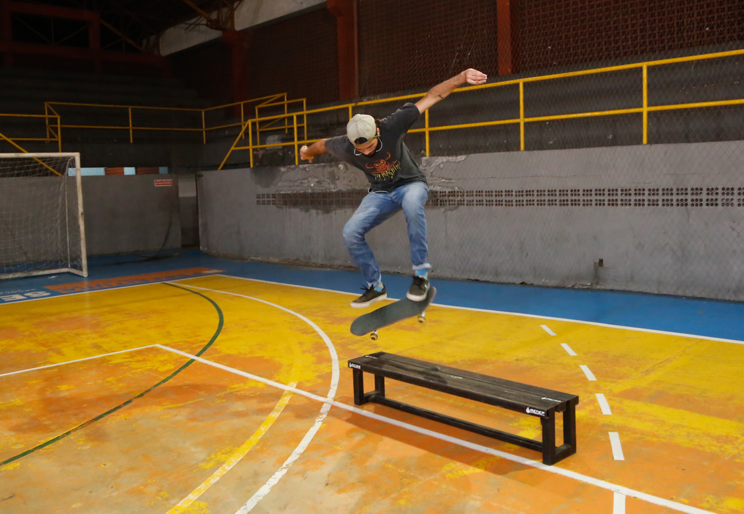 Prefeitura de Belém abre as portas do ginásio Altino Pimenta para a prática de esportes radicais