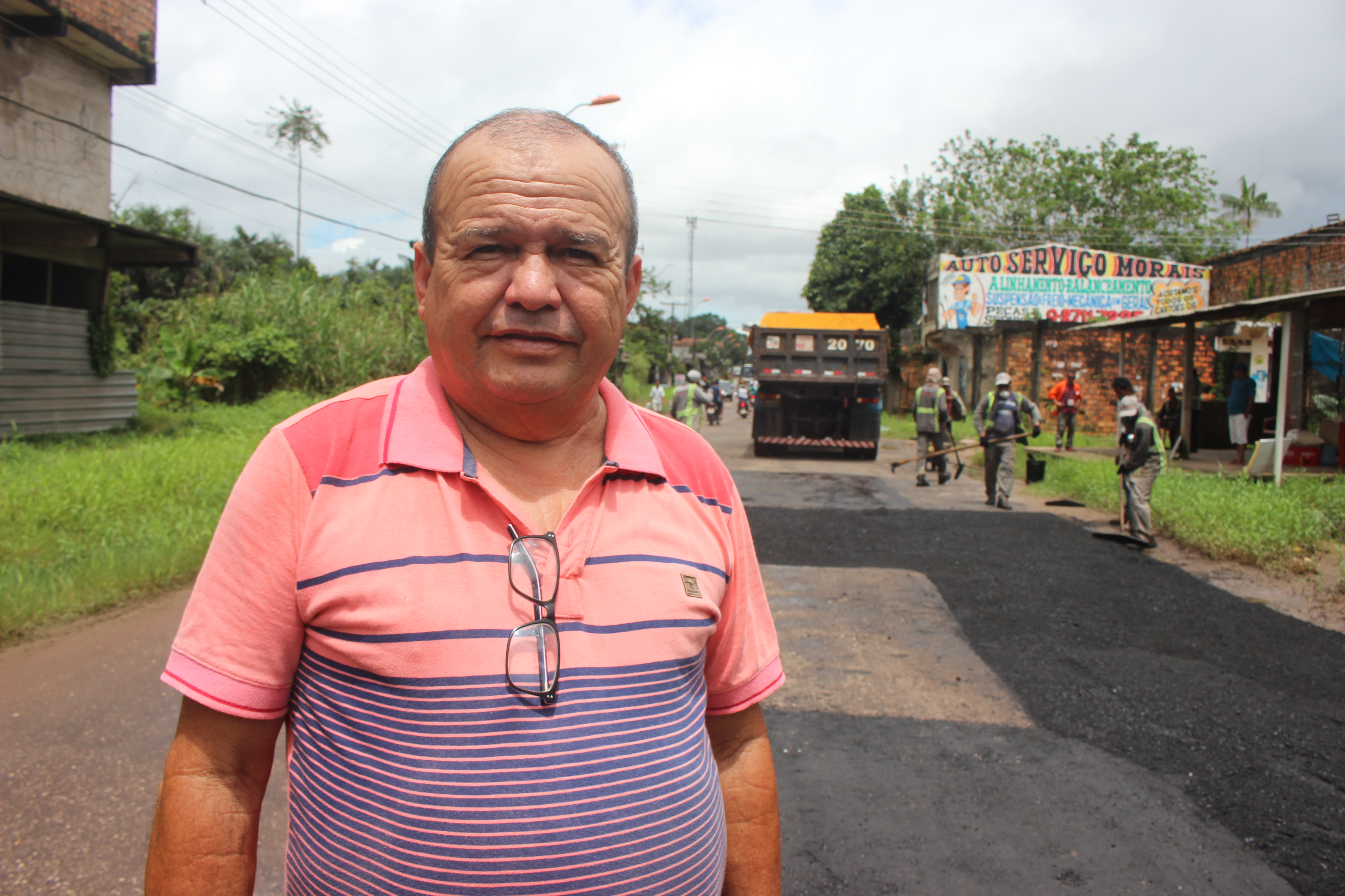 Prefeitura avança com ações de limpeza e recuperação asfáltica em Outeiro