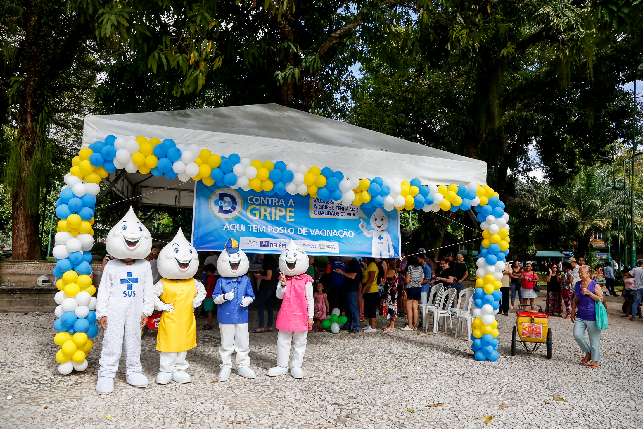 Sesma mobiliza população no Dia D de vacinação contra a gripe