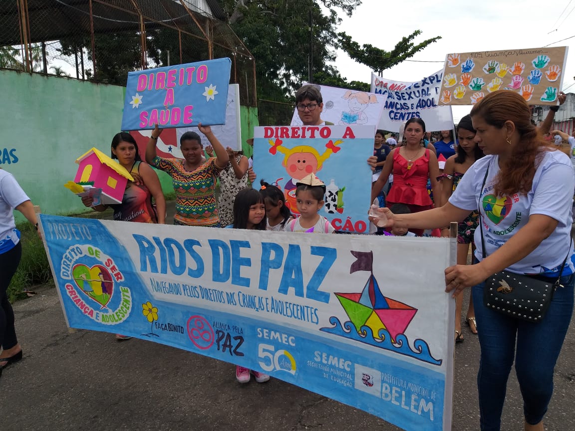 Prefeitura promove evento pelos direitos de crianças e adolescentes, em Mosqueiro