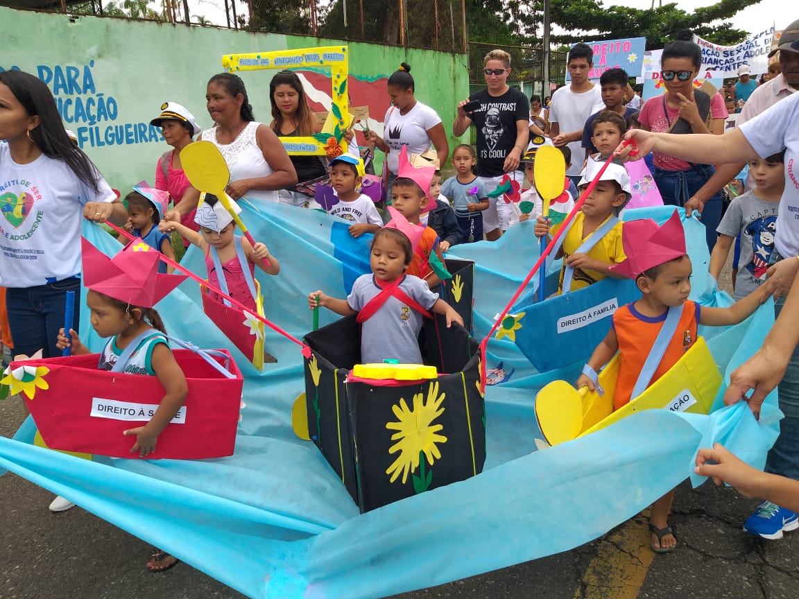 Prefeitura promove evento pelos direitos de crianças e adolescentes, em Mosqueiro
