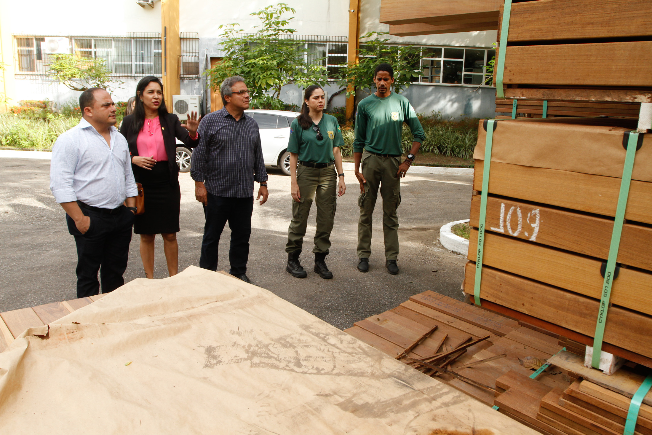 Prefeitura recebe doação de R$ 1,7 milhão em madeira apreendida pelo Ibama