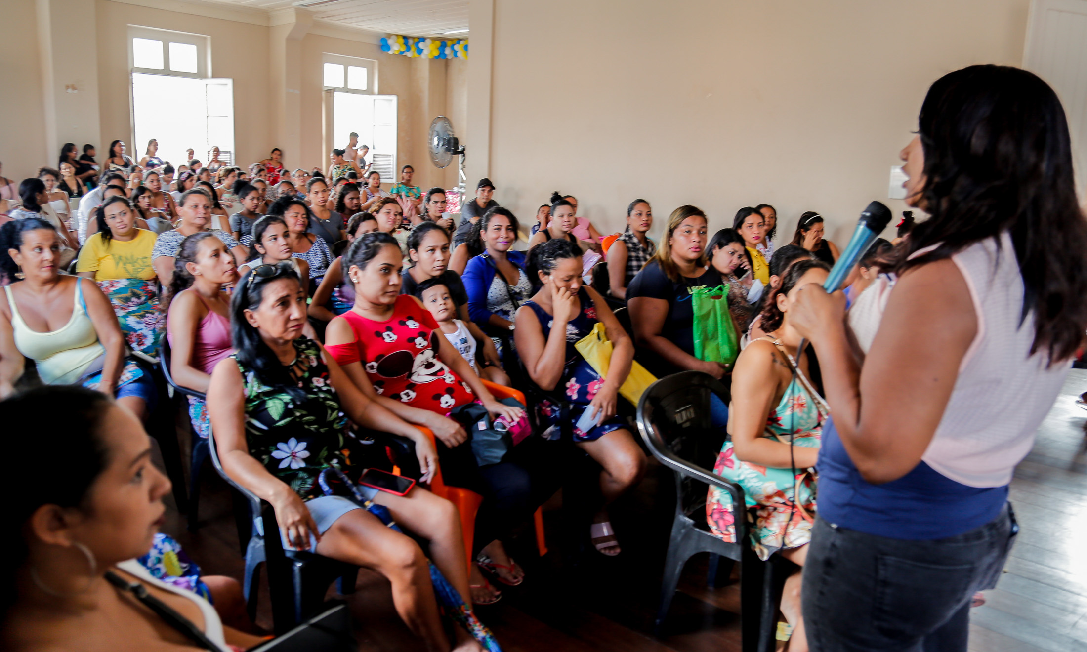 Coordenadoria da Mulher faz palestras visando à saúde de mulheres grávidas