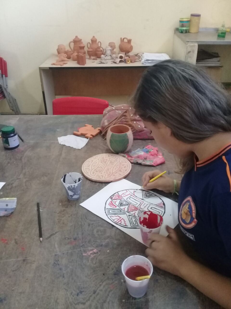 Arte marajoara ajuda alunos da rede municipal a aprender matemática