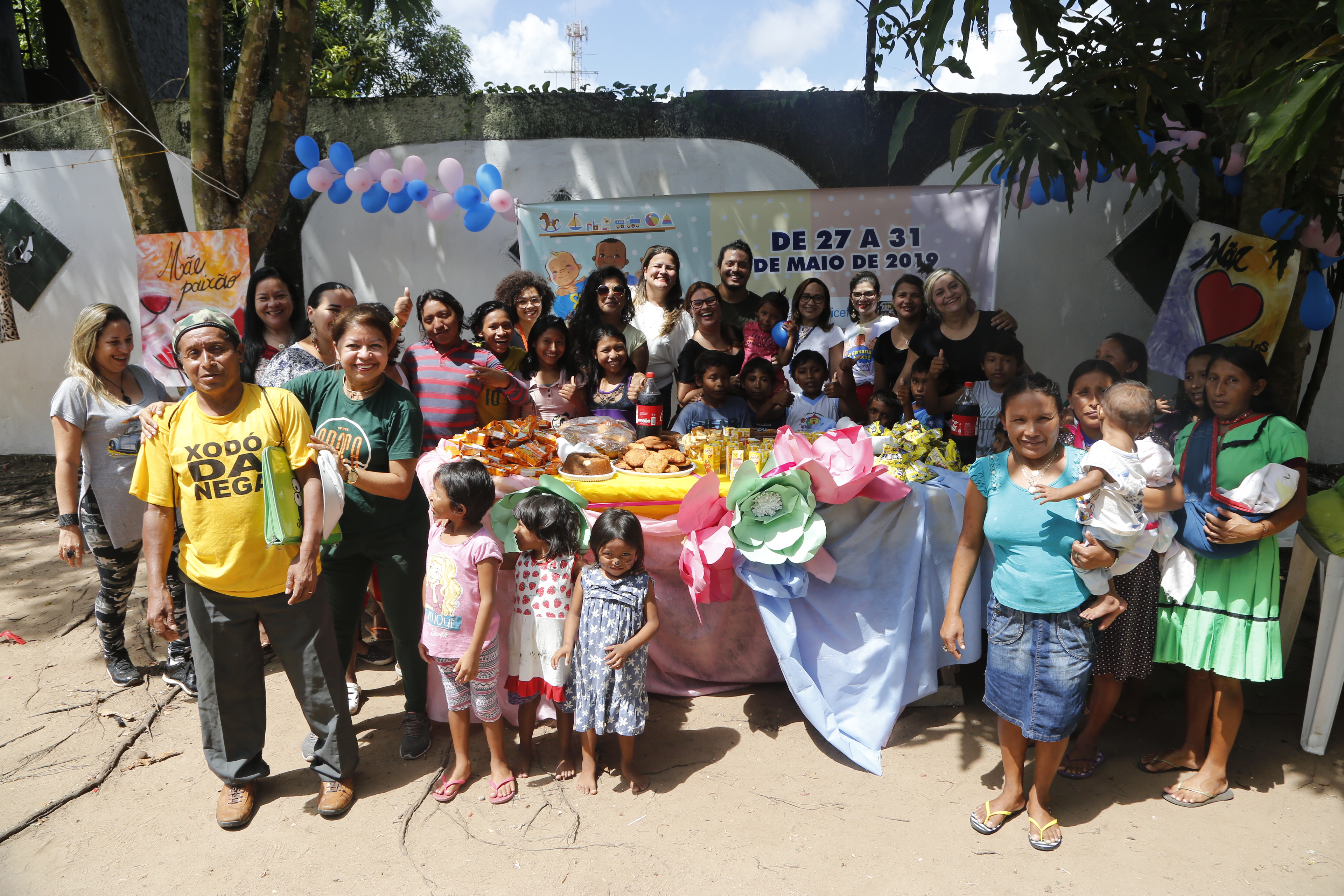 Migrantes venezuelanos participam de programação lúdica e especial  