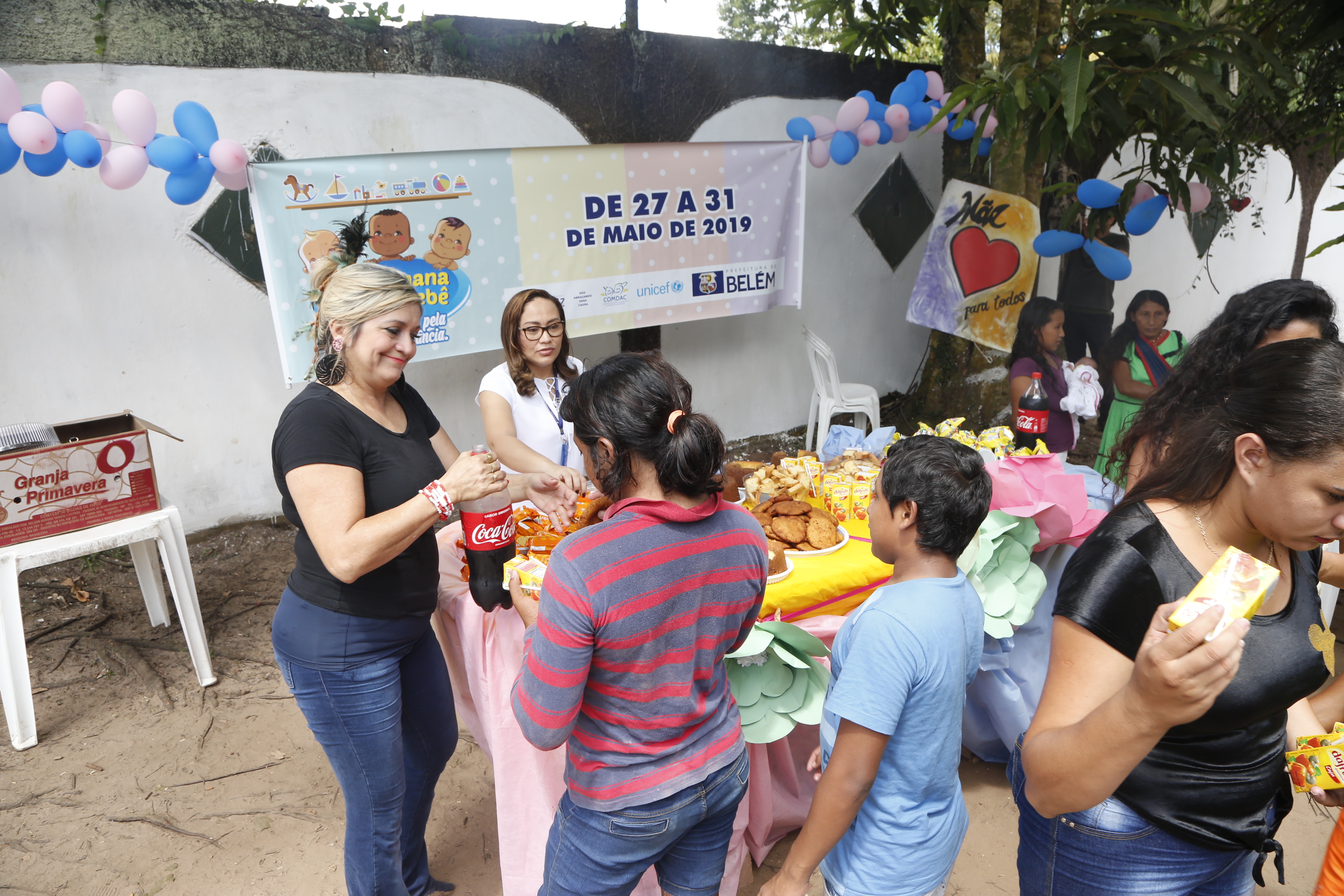 Migrantes venezuelanos participam de programação lúdica e especial  