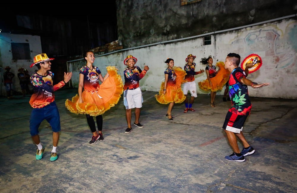 Quadrilhas se preparam para concurso no Arraiá da Capitá 2019