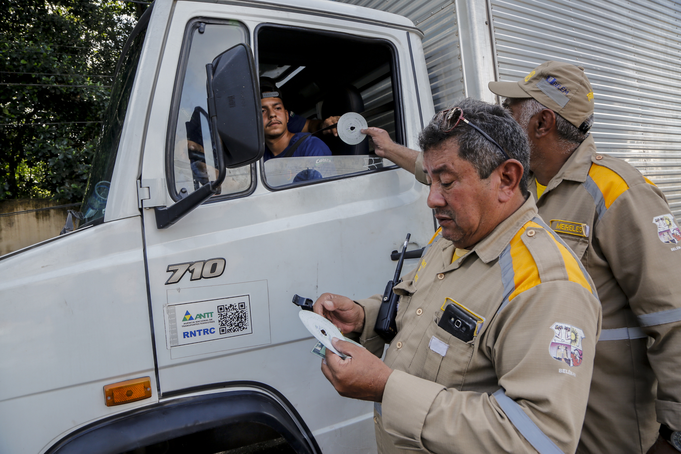 Agentes da Semob recebem curso de cronotacógrafo