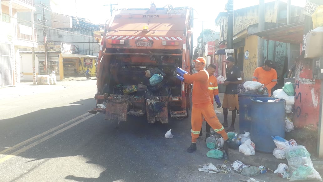 Mutirão de limpeza da Prefeitura de Belém recolhe 370 toneladas de lixo no município