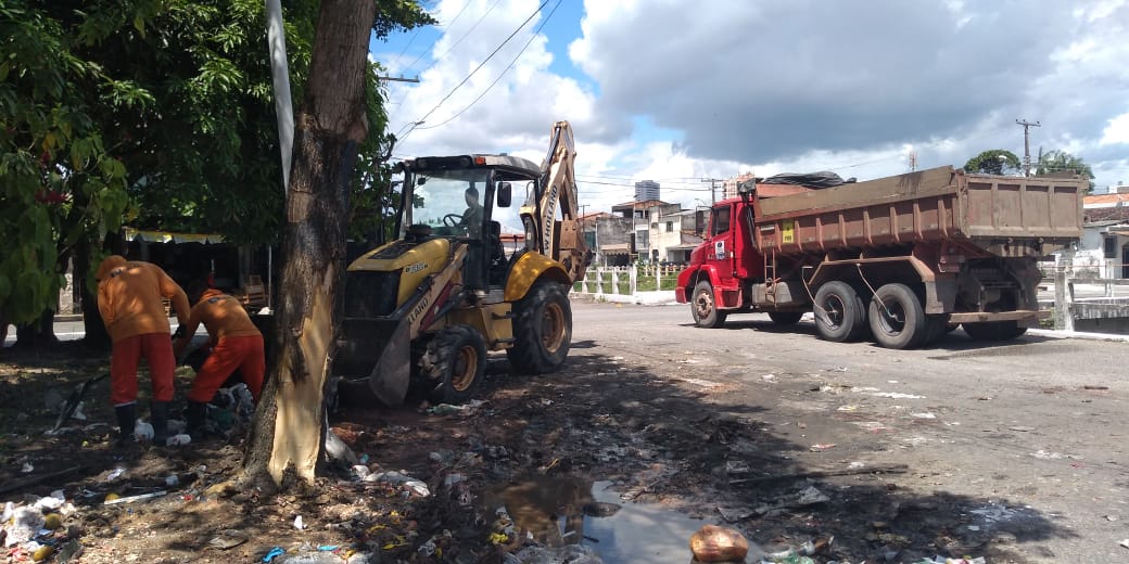Mutirão de limpeza da Prefeitura de Belém recolhe 370 toneladas de lixo no município