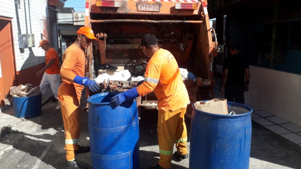 Mutirão de limpeza da Prefeitura de Belém recolhe 370 toneladas de lixo no município