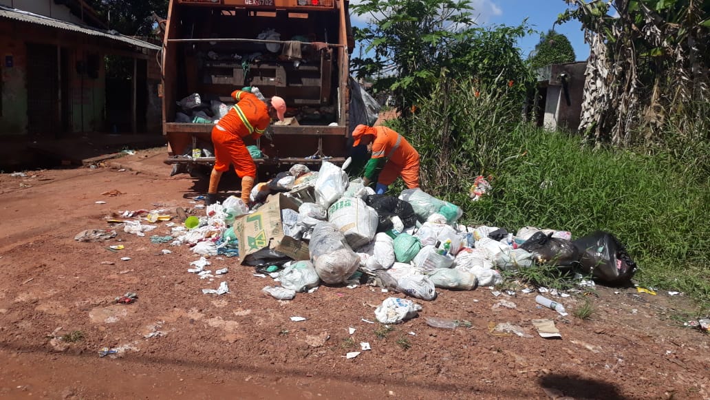 Mutirão de limpeza da Prefeitura de Belém recolhe 370 toneladas de lixo no município